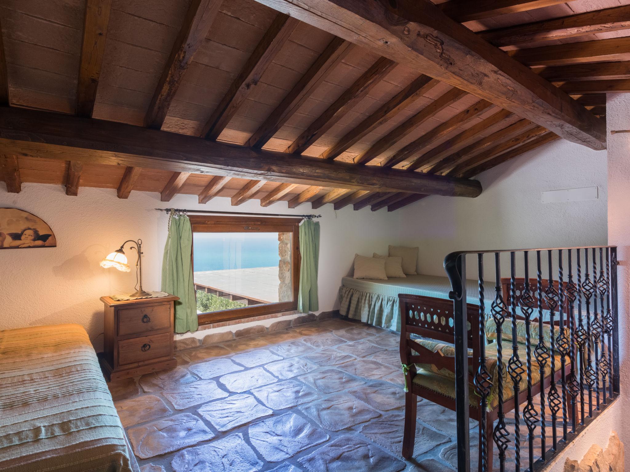 Foto 15 - Casa con 4 camere da letto a Monte Argentario con piscina privata e vista mare