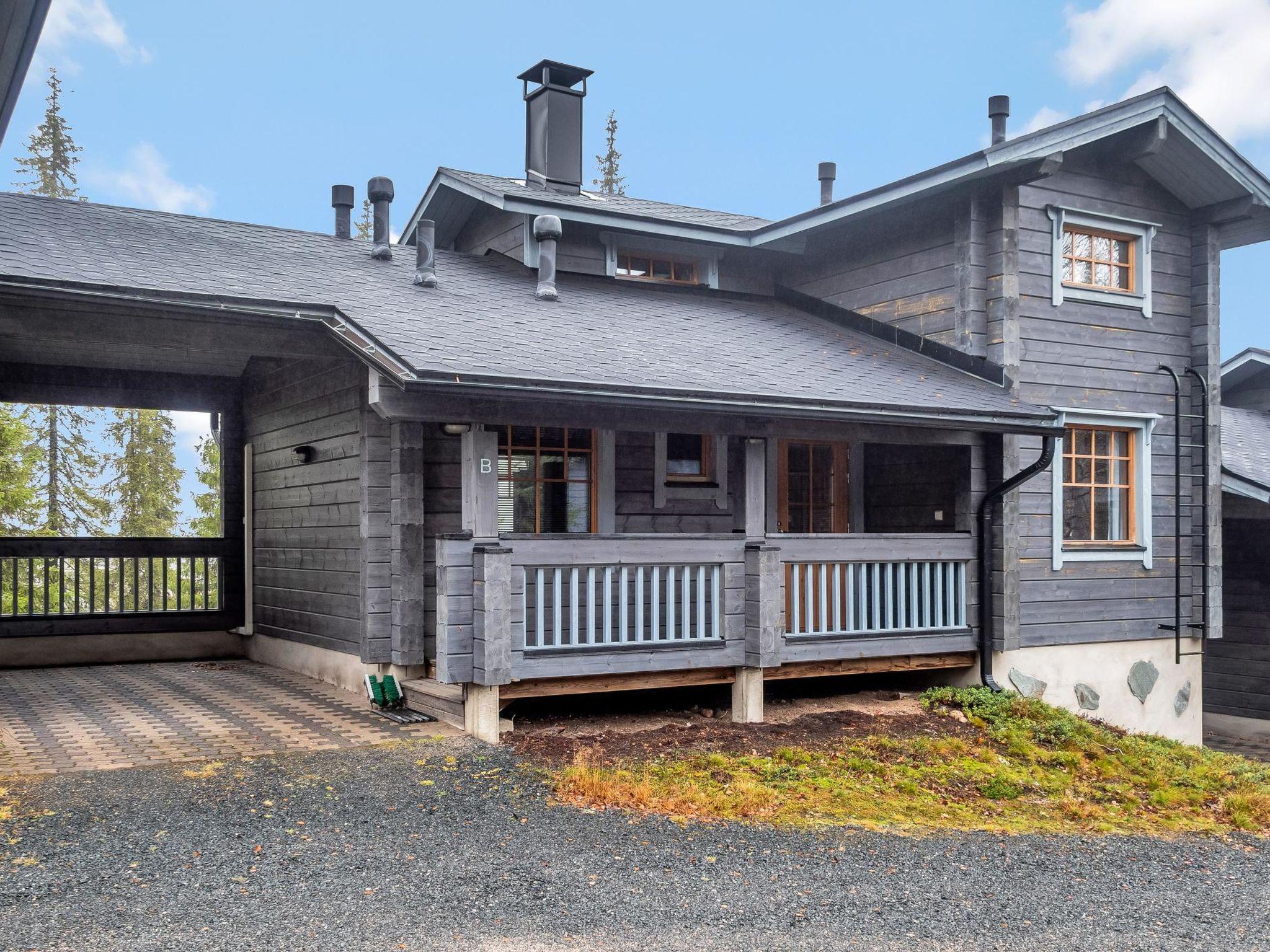 Photo 2 - Maison de 2 chambres à Kuusamo avec sauna et vues sur la montagne