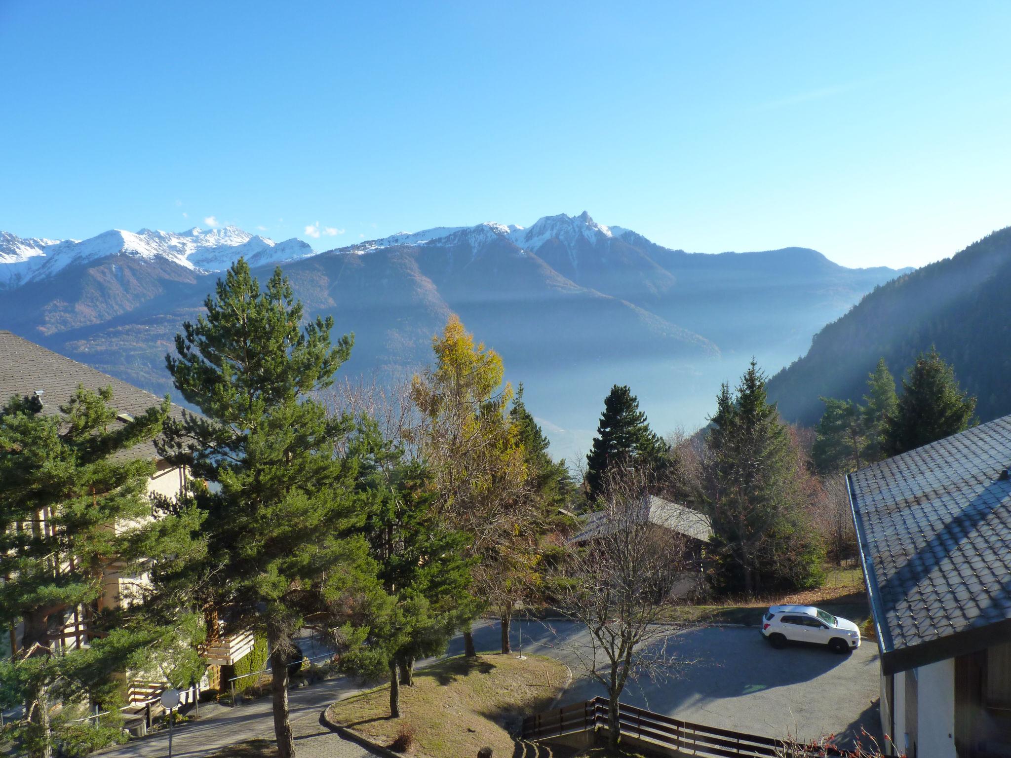 Foto 10 - Appartamento con 1 camera da letto a Leytron con vista sulle montagne