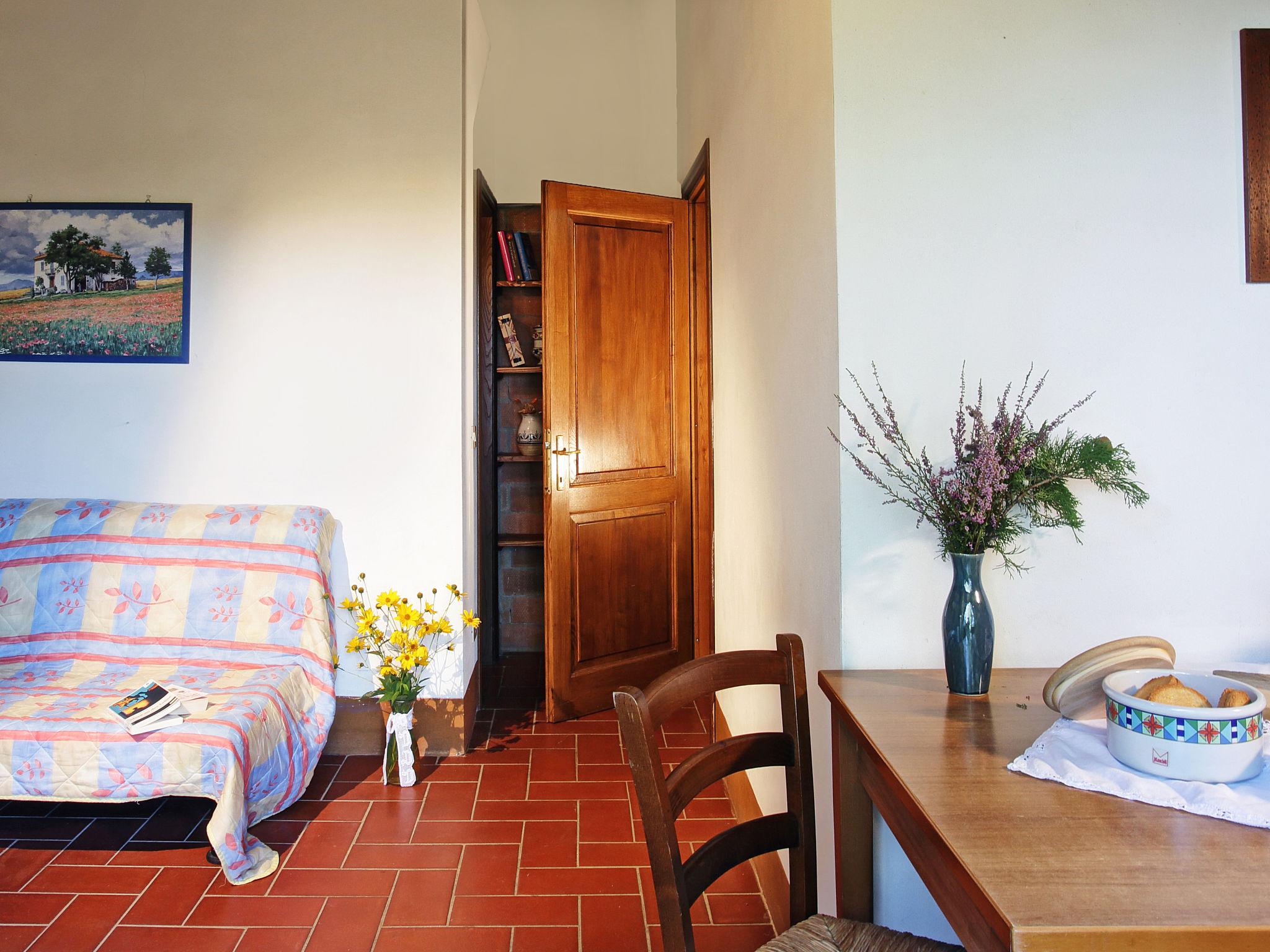 Foto 9 - Apartamento de 1 quarto em Gaiole in Chianti com piscina e jardim