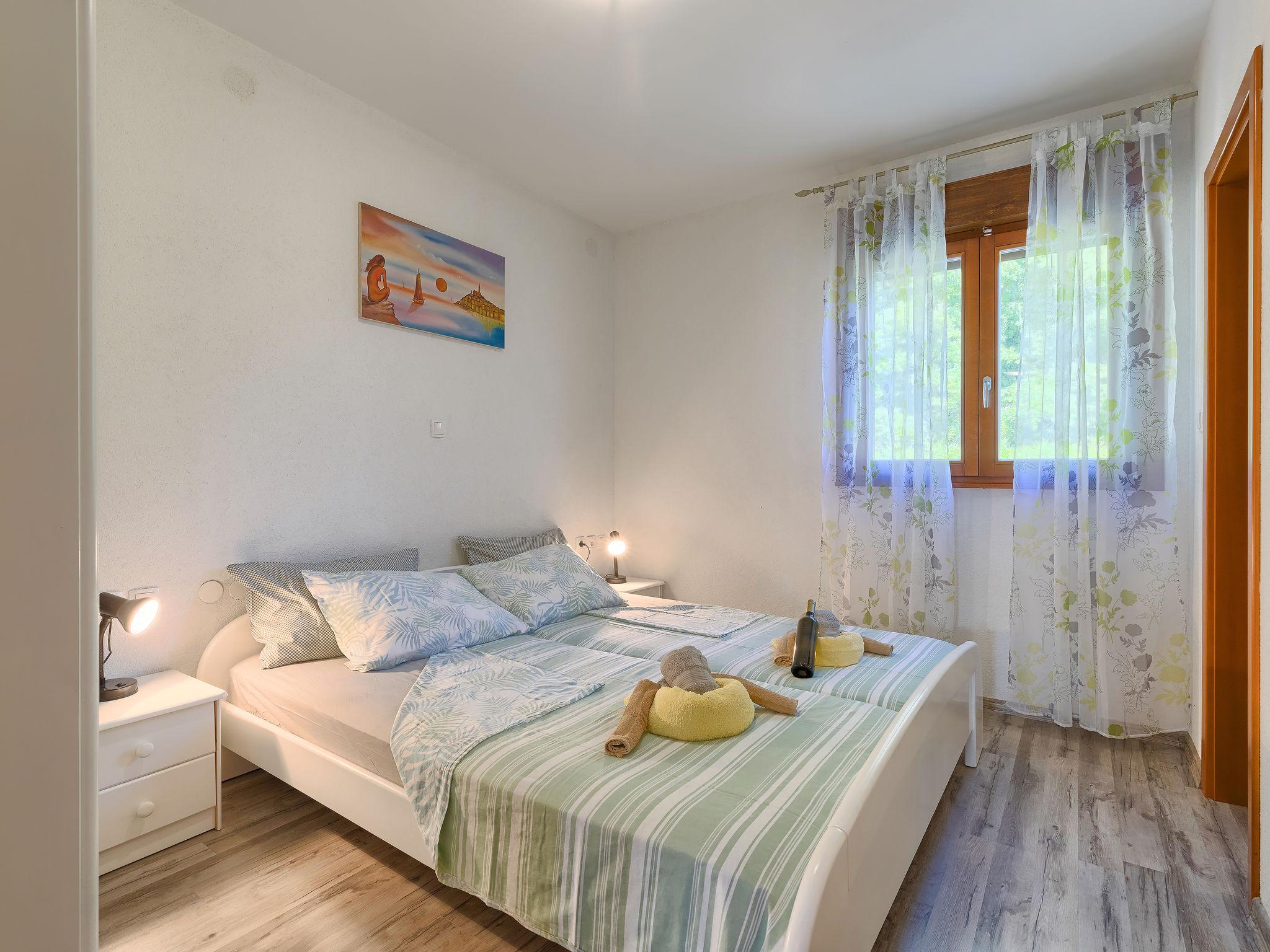 Foto 15 - Casa con 3 camere da letto a Žminj con piscina privata e vista mare