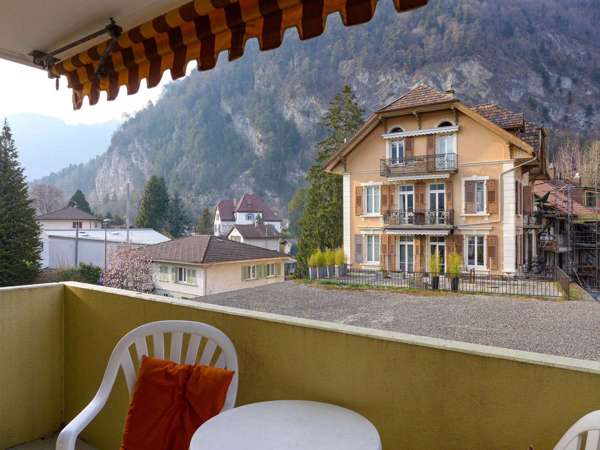 Foto 5 - Apartamento de 1 quarto em Interlaken com vista para a montanha