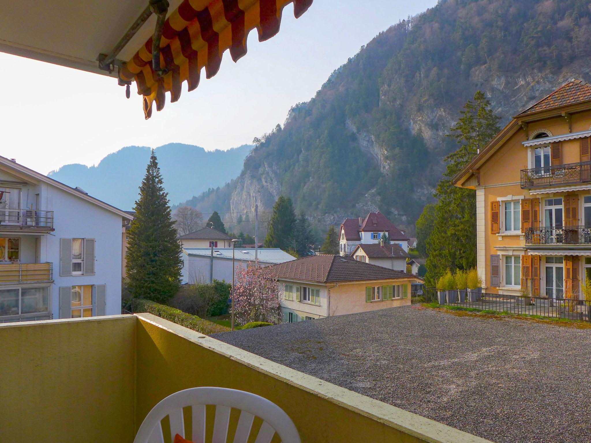 Foto 7 - Apartamento de 1 habitación en Interlaken con vistas a la montaña