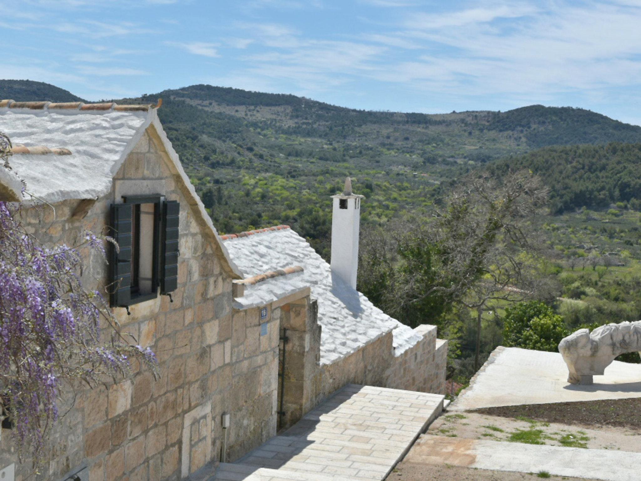 Photo 22 - Maison de 2 chambres à Nerežišća avec piscine privée et vues à la mer