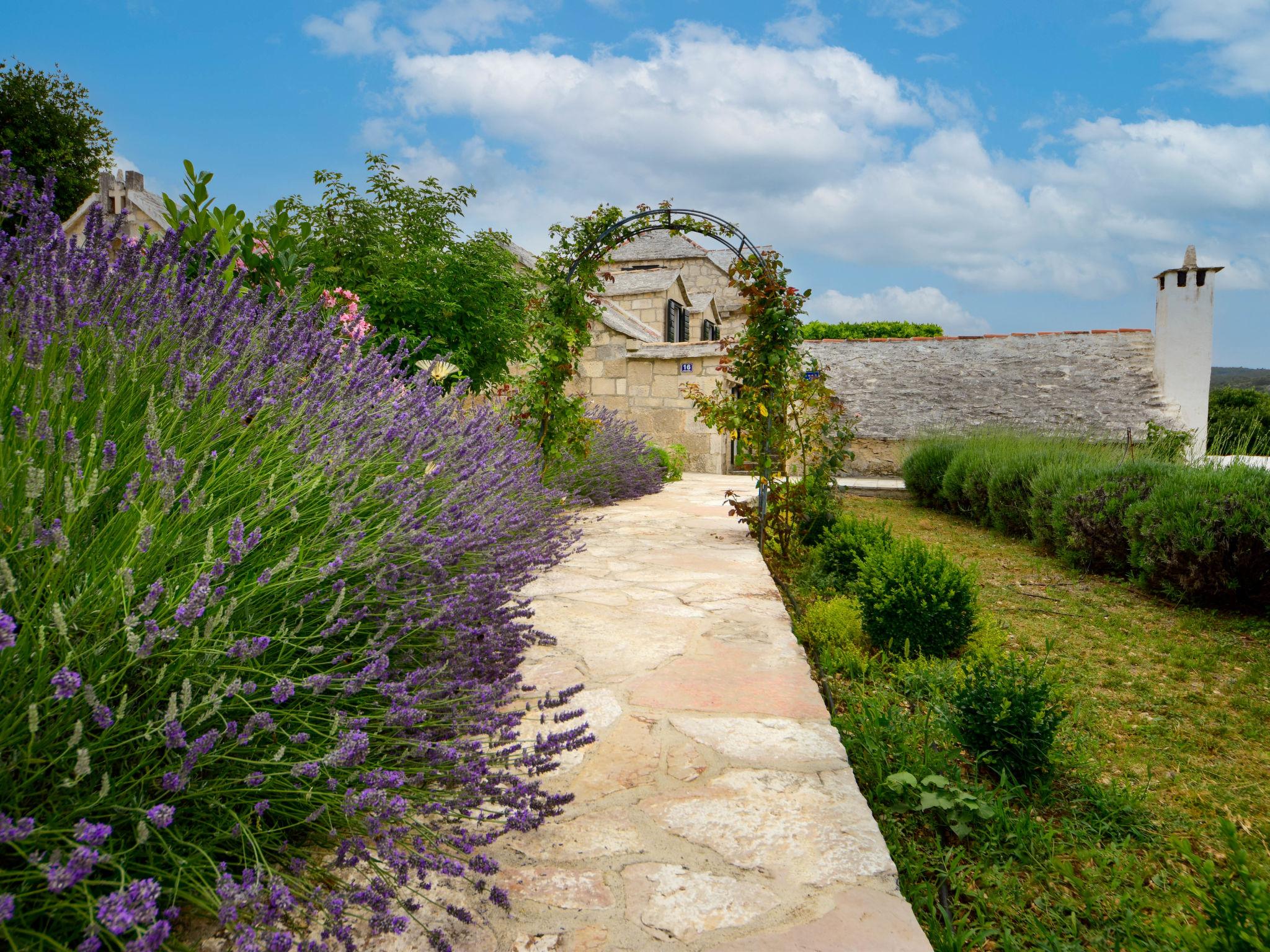 Photo 4 - Maison de 2 chambres à Nerežišća avec piscine privée et vues à la mer