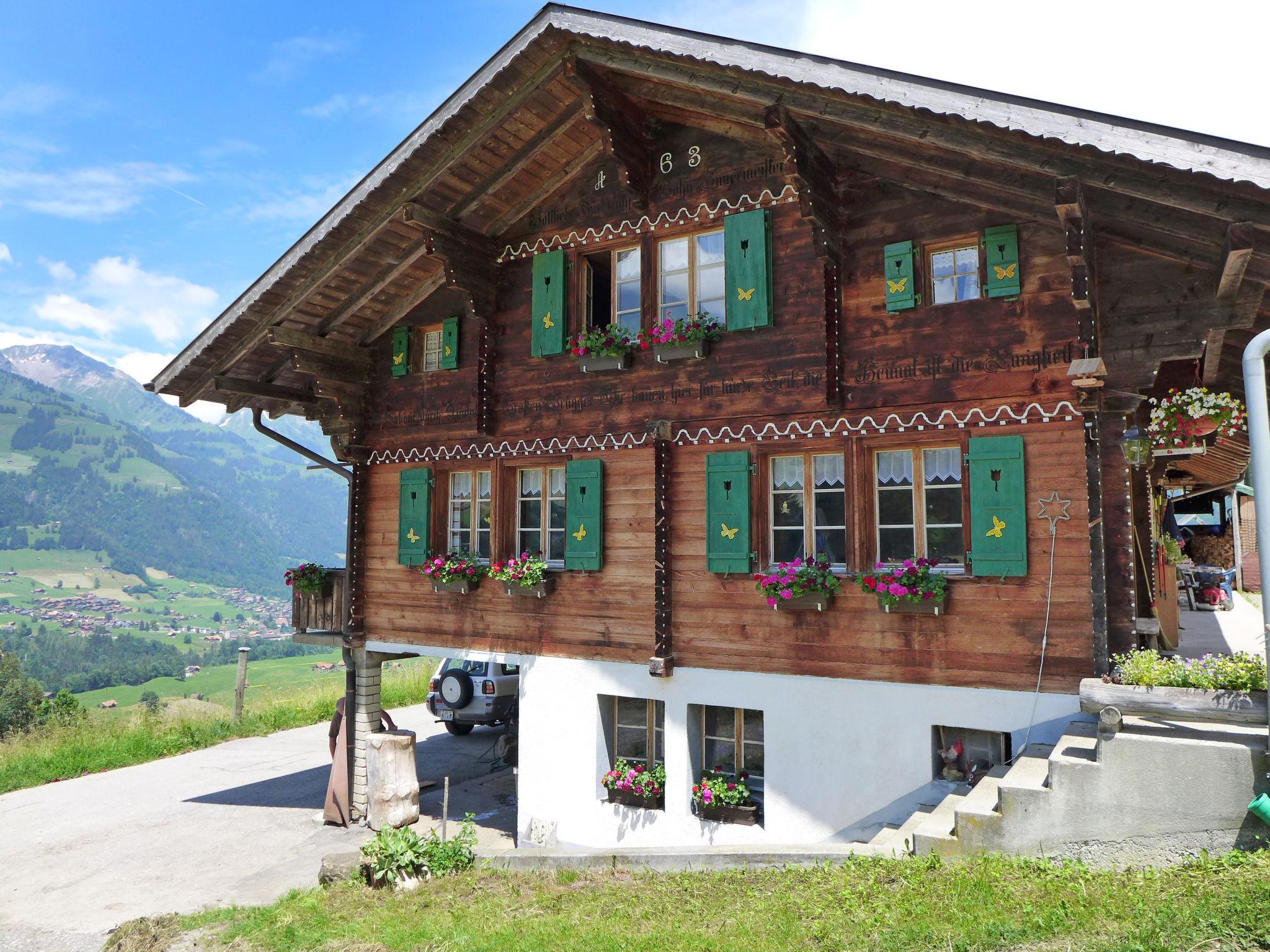 Foto 1 - Appartamento con 3 camere da letto a Frutigen con giardino e vista sulle montagne