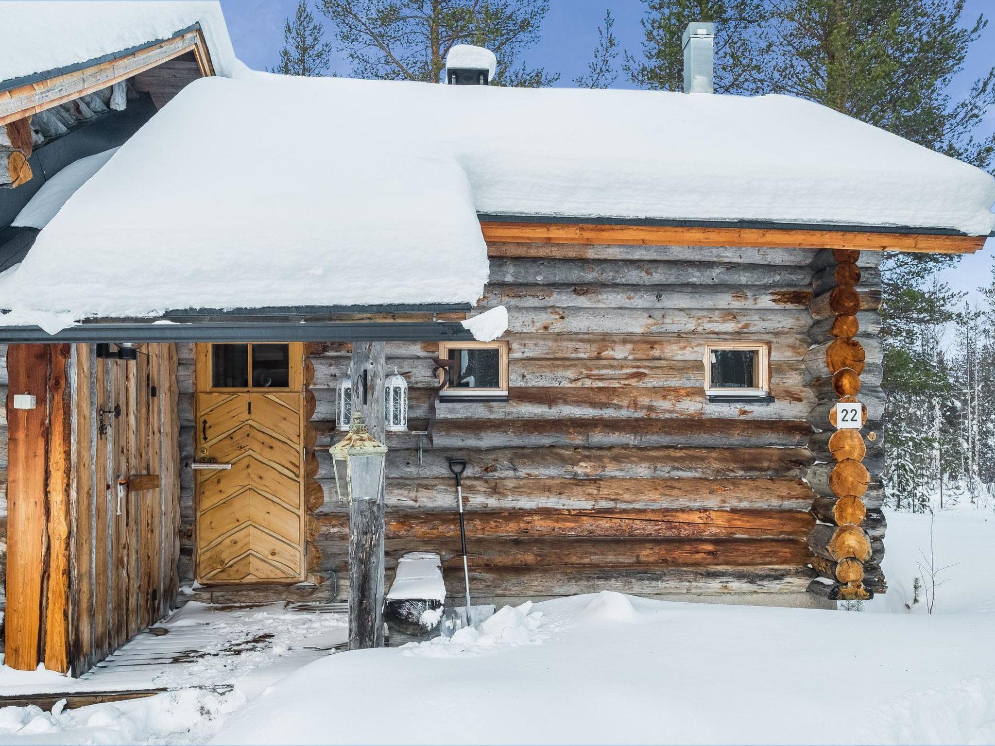 Foto 2 - Casa con 1 camera da letto a Kittilä con sauna e vista sulle montagne