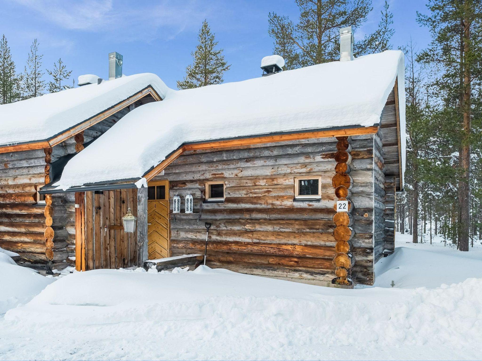 Foto 1 - Haus mit 1 Schlafzimmer in Kittilä mit sauna und blick auf die berge