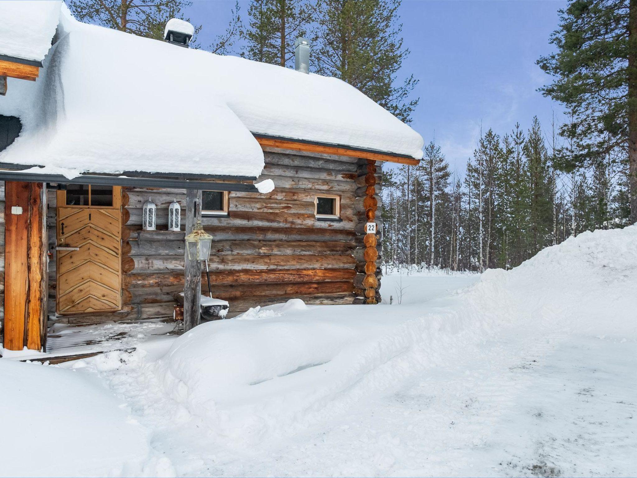 Foto 3 - Haus mit 1 Schlafzimmer in Kittilä mit sauna und blick auf die berge