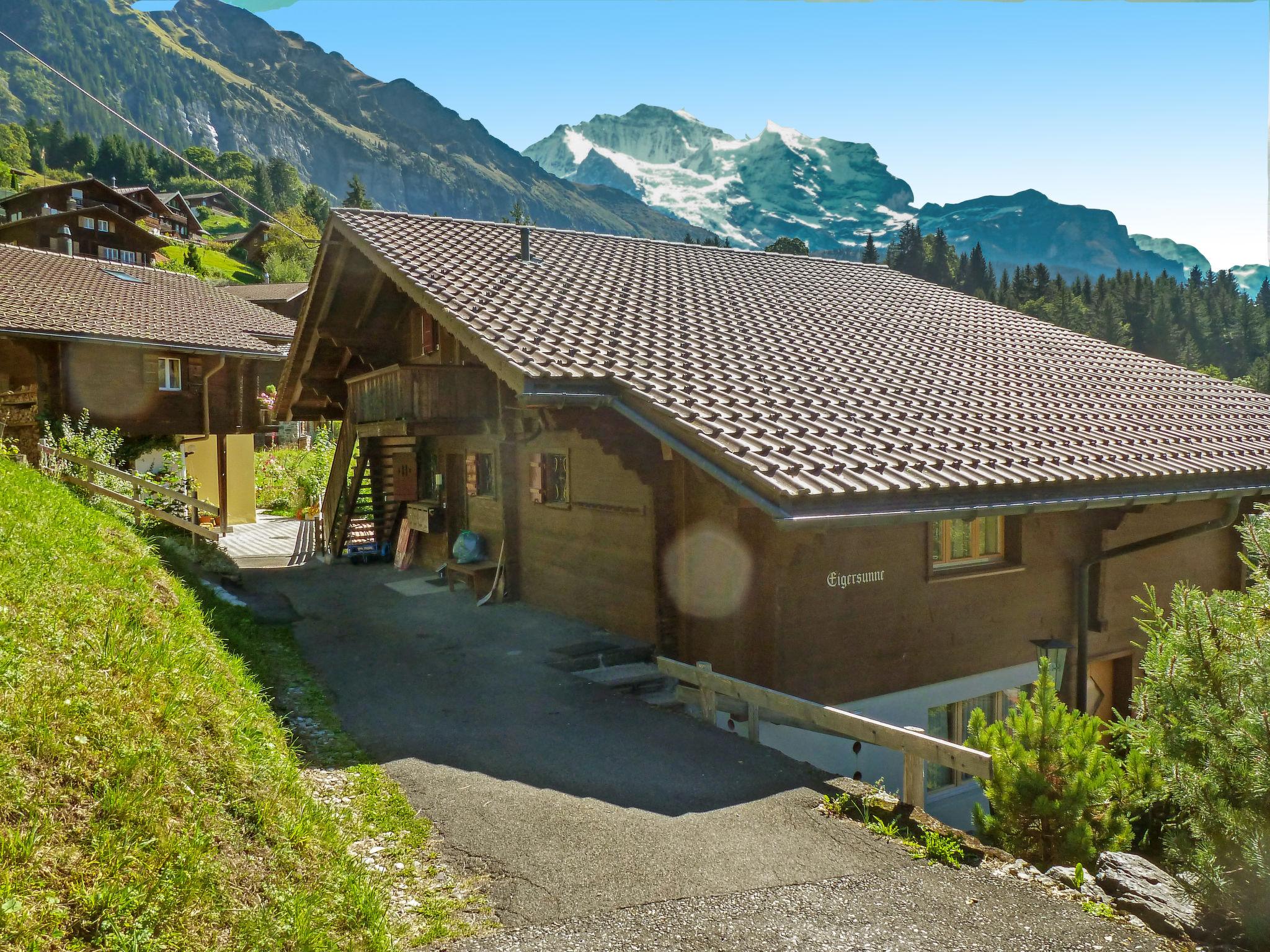 Foto 17 - Apartamento de 2 quartos em Lauterbrunnen com vista para a montanha