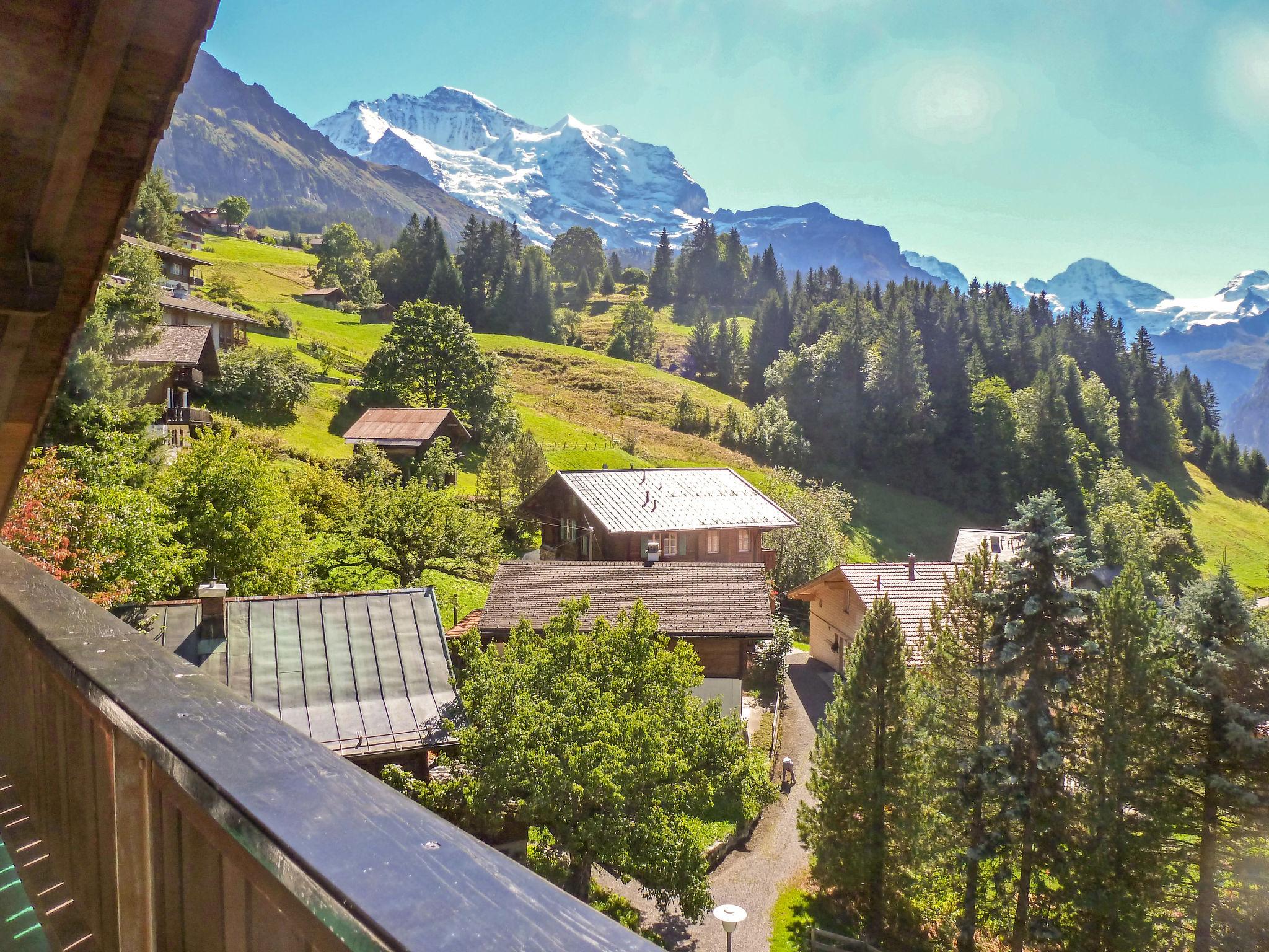 Foto 11 - Apartamento de 2 quartos em Lauterbrunnen com vista para a montanha