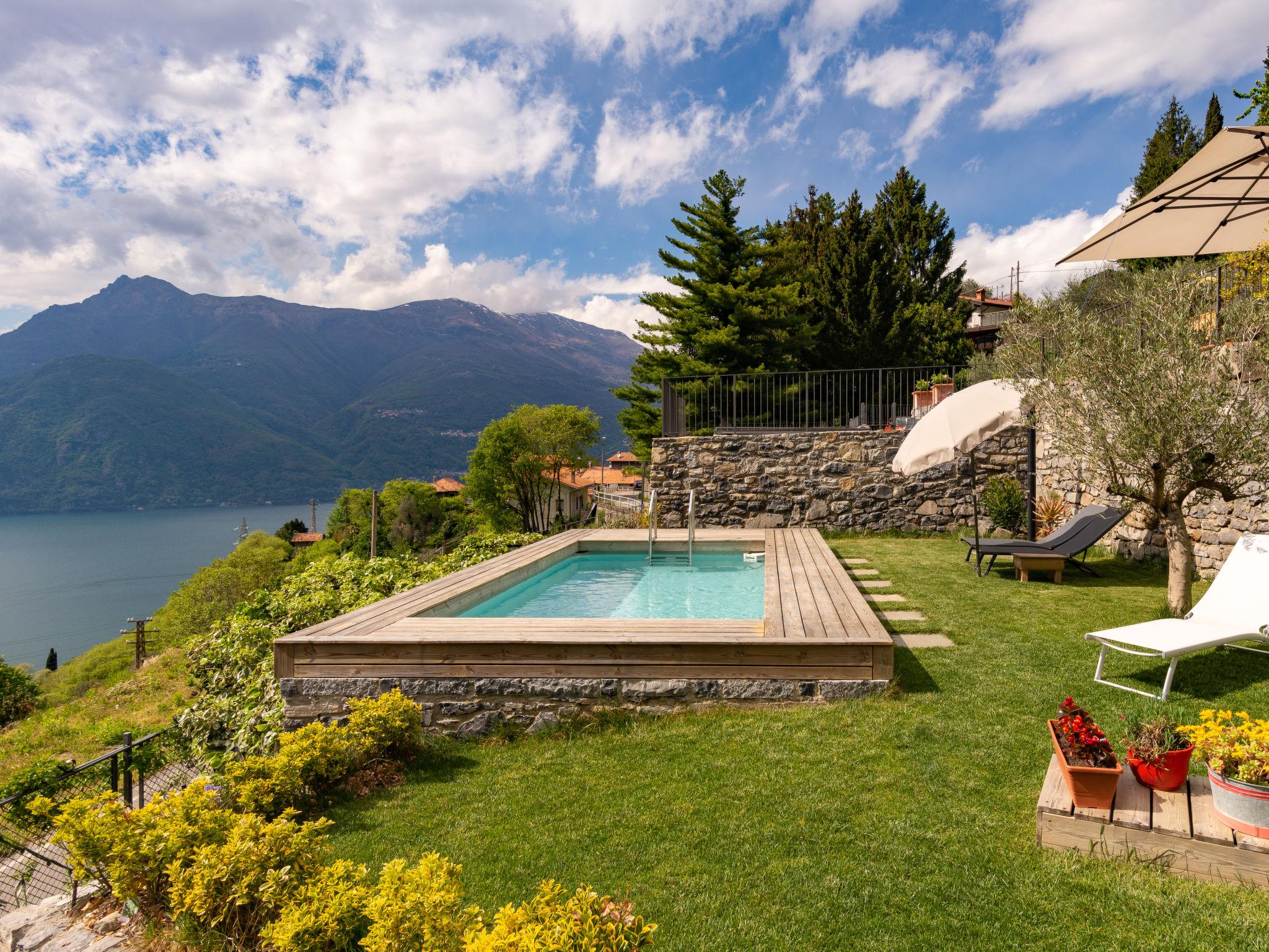 Photo 2 - Appartement de 1 chambre à Perledo avec piscine et vues sur la montagne