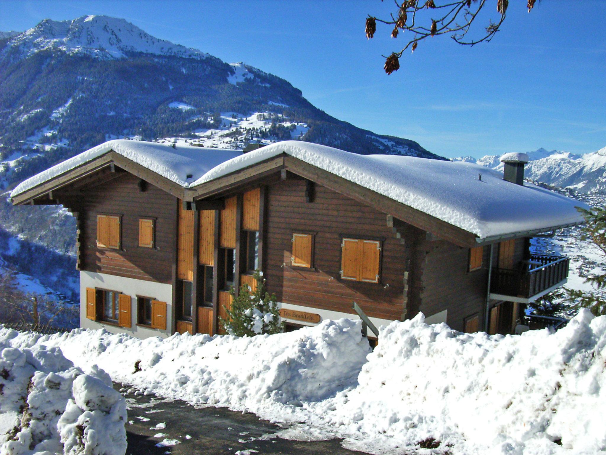 Foto 18 - Apartment mit 3 Schlafzimmern in Nendaz mit blick auf die berge