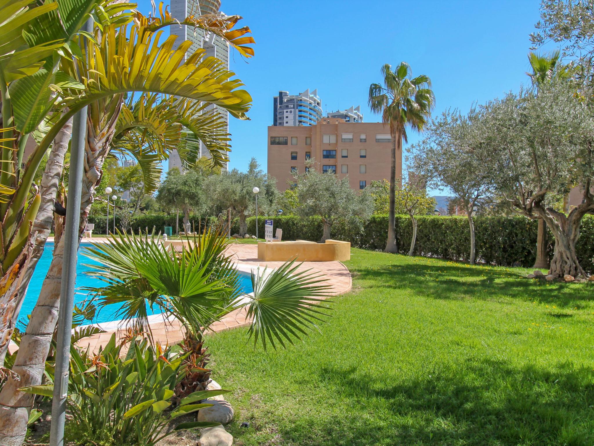 Foto 14 - Apartamento de 1 habitación en Benidorm con piscina y vistas al mar