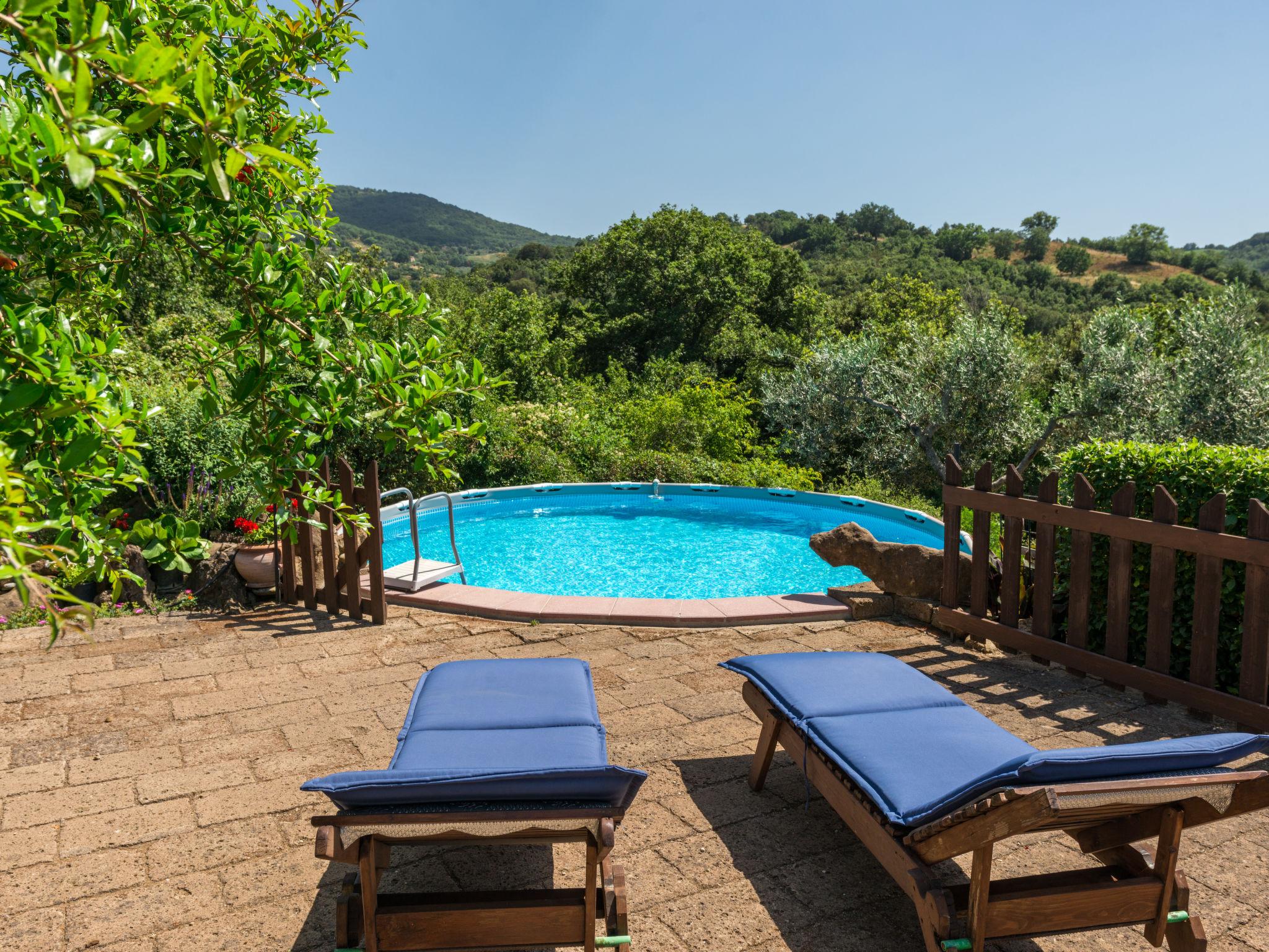 Photo 2 - Maison de 2 chambres à Scansano avec piscine privée et vues à la mer