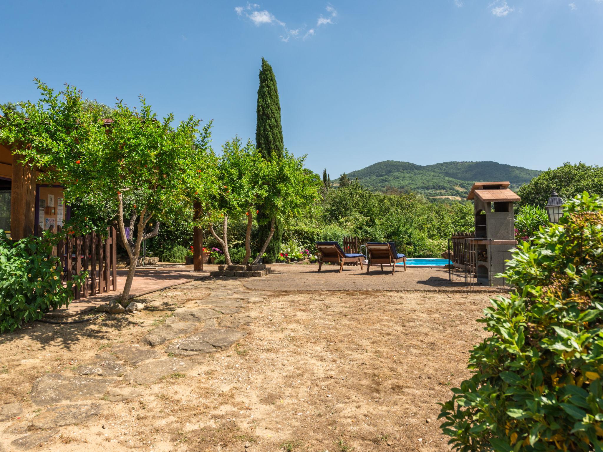 Foto 4 - Casa de 2 habitaciones en Scansano con piscina privada y vistas al mar