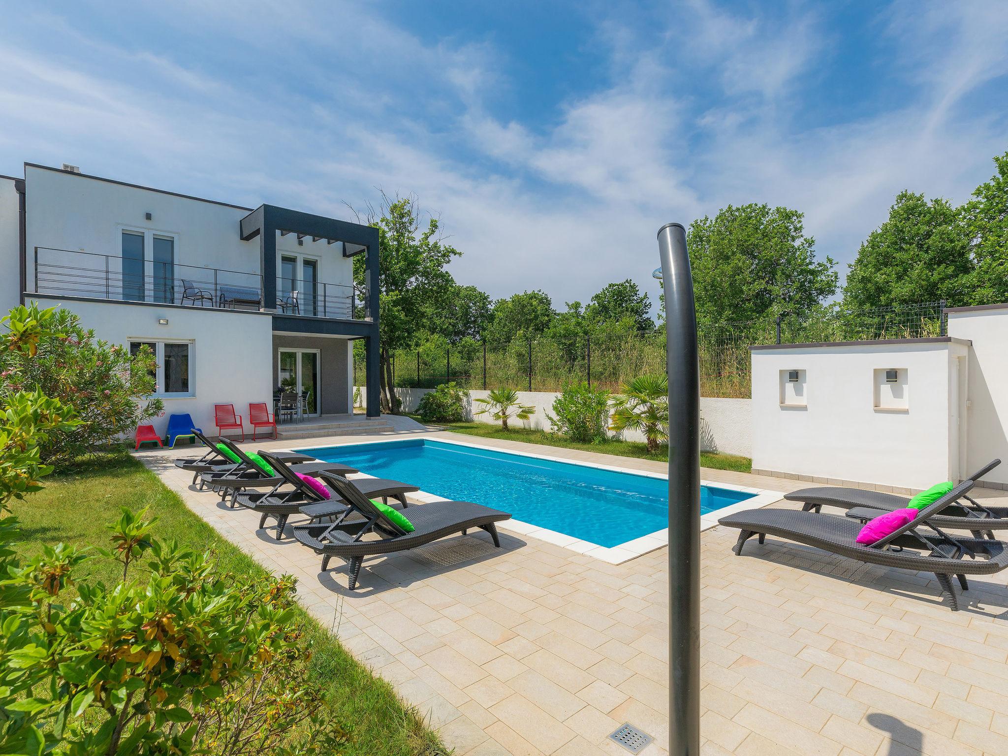 Foto 2 - Casa con 3 camere da letto a Ližnjan con piscina privata e vista mare
