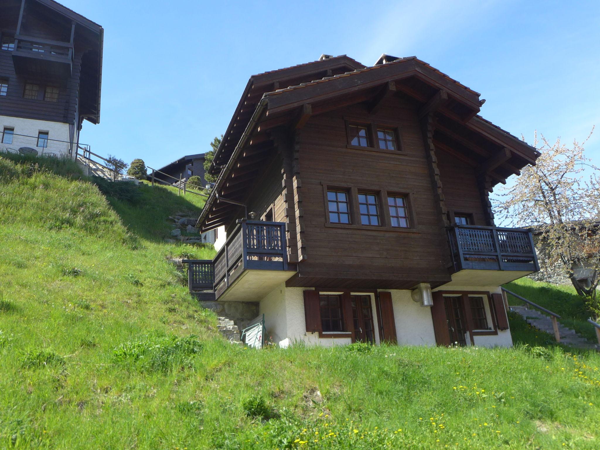 Foto 1 - Casa de 3 habitaciones en Anniviers con terraza y vistas a la montaña