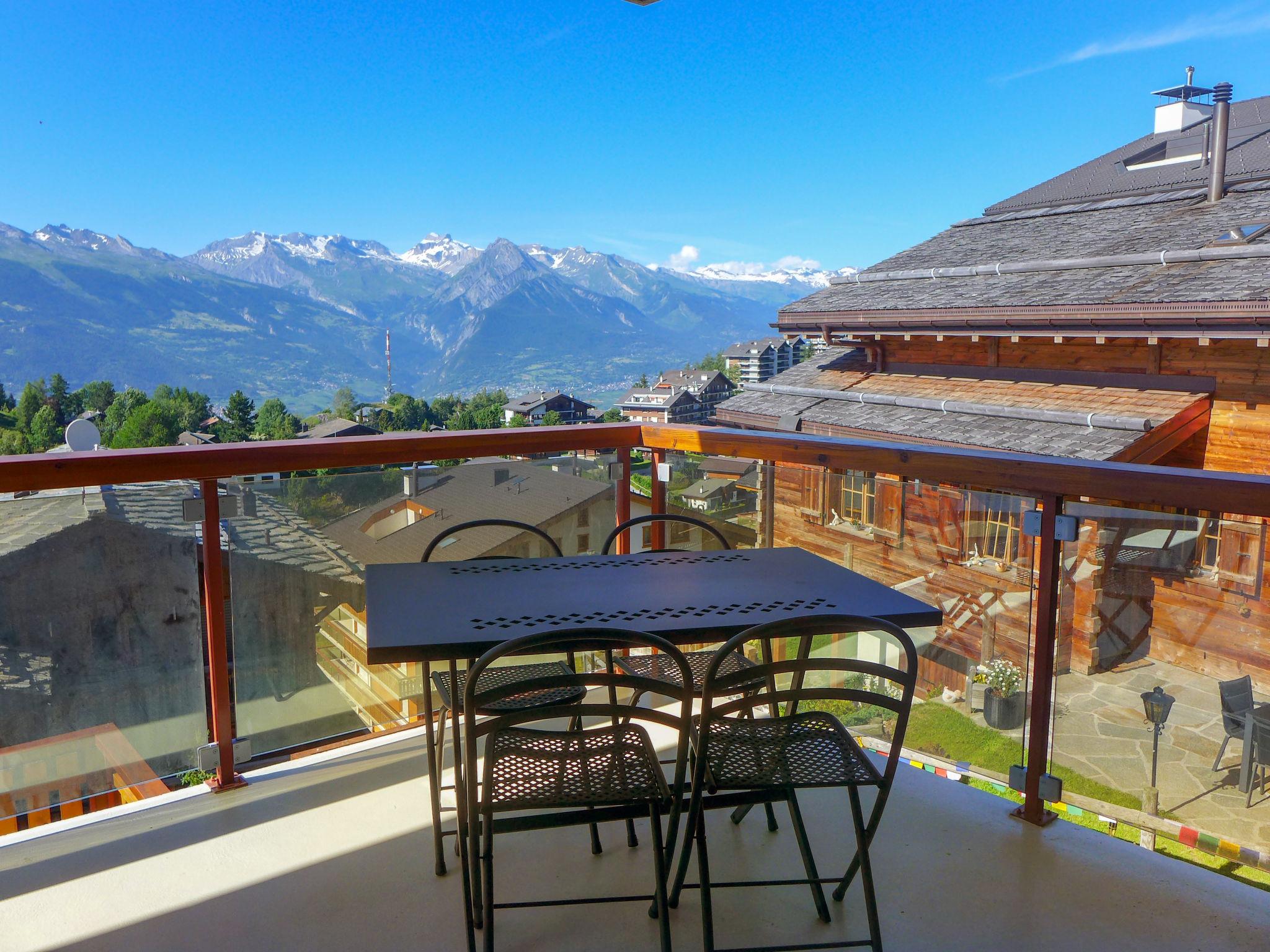 Foto 5 - Apartamento de 3 quartos em Nendaz com piscina e vista para a montanha