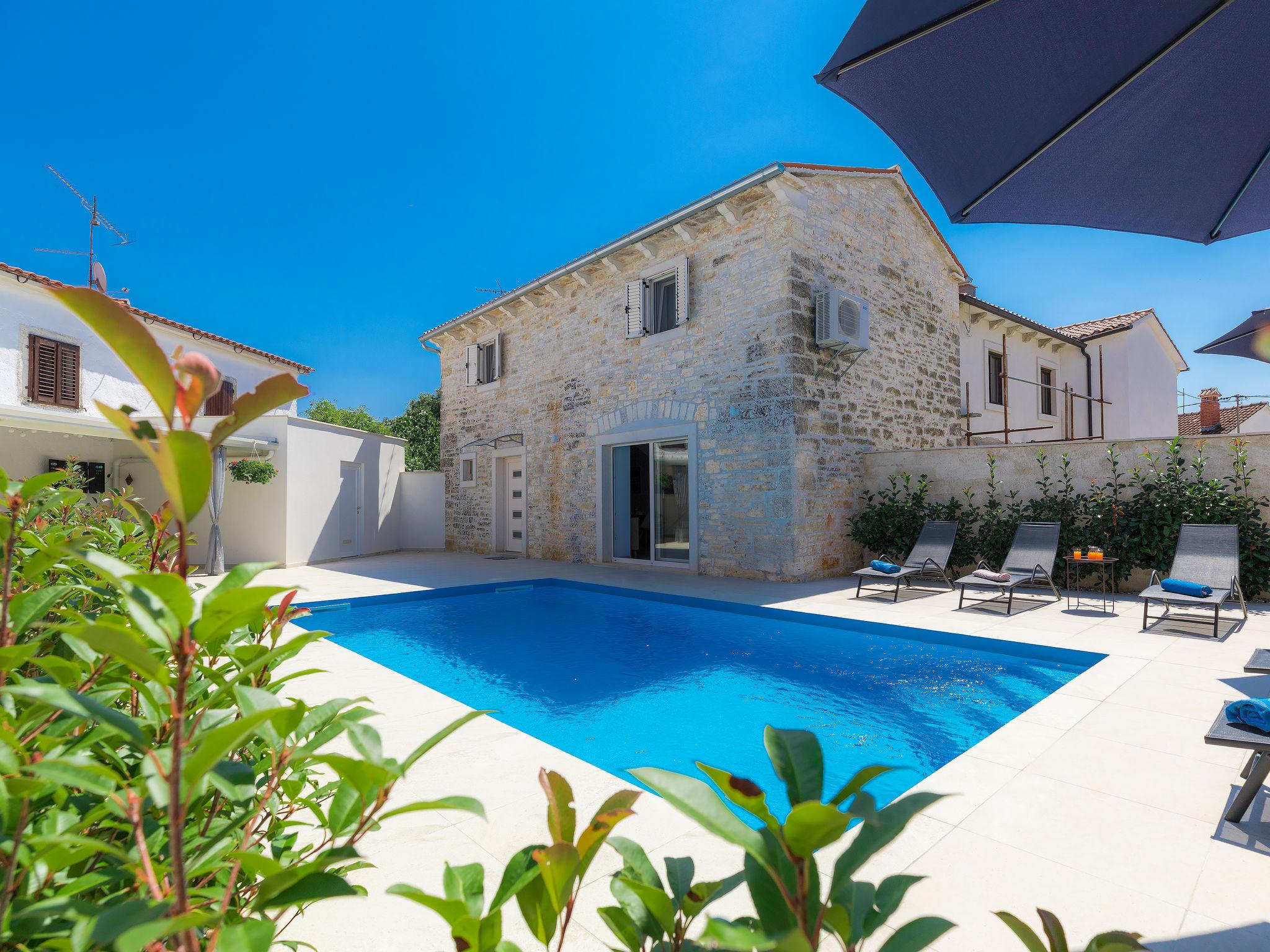 Photo 1 - Maison de 2 chambres à Sveti Petar u Šumi avec piscine privée et jardin