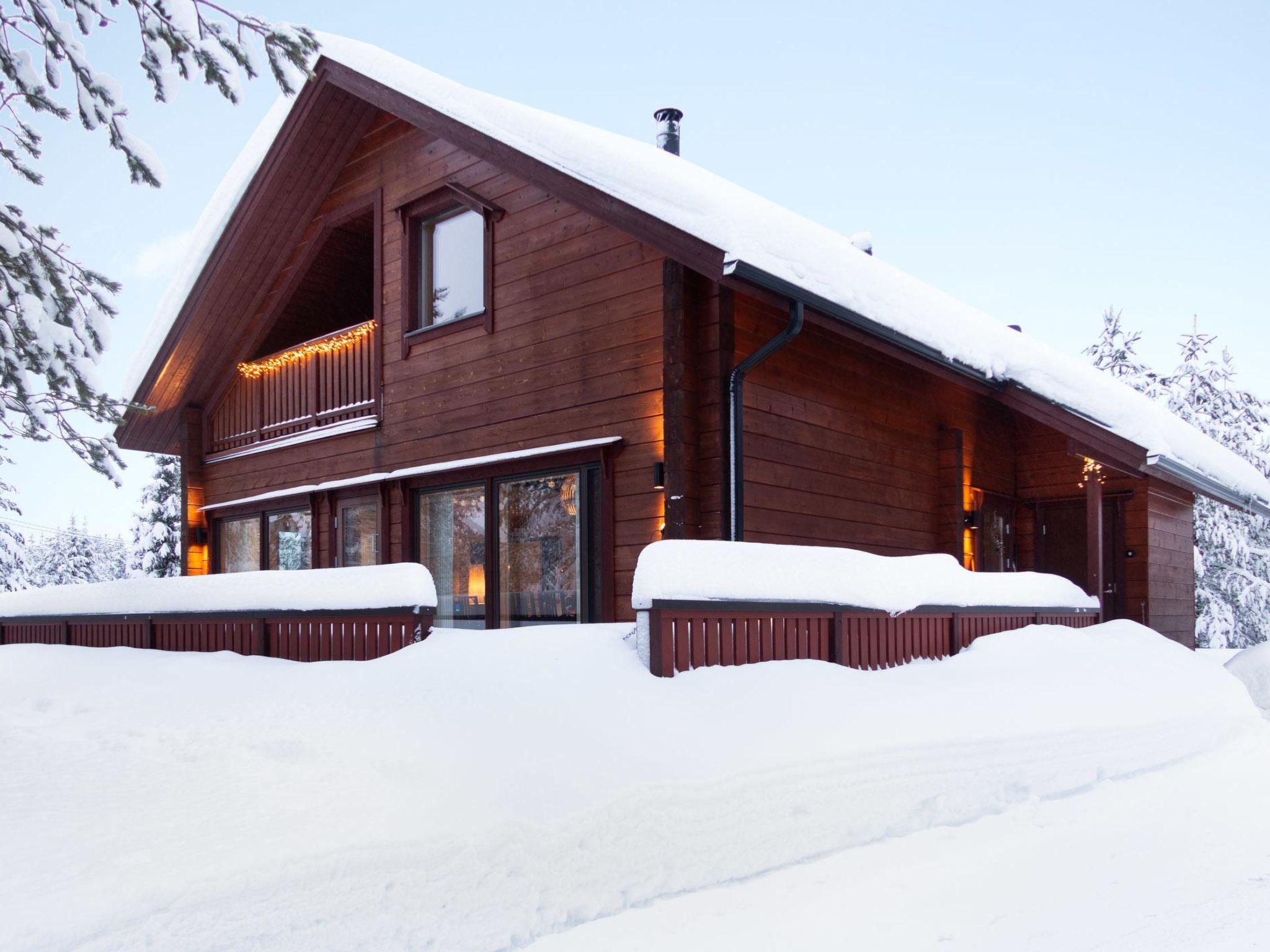 Foto 37 - Casa con 4 camere da letto a Kuusamo con sauna e vista sulle montagne