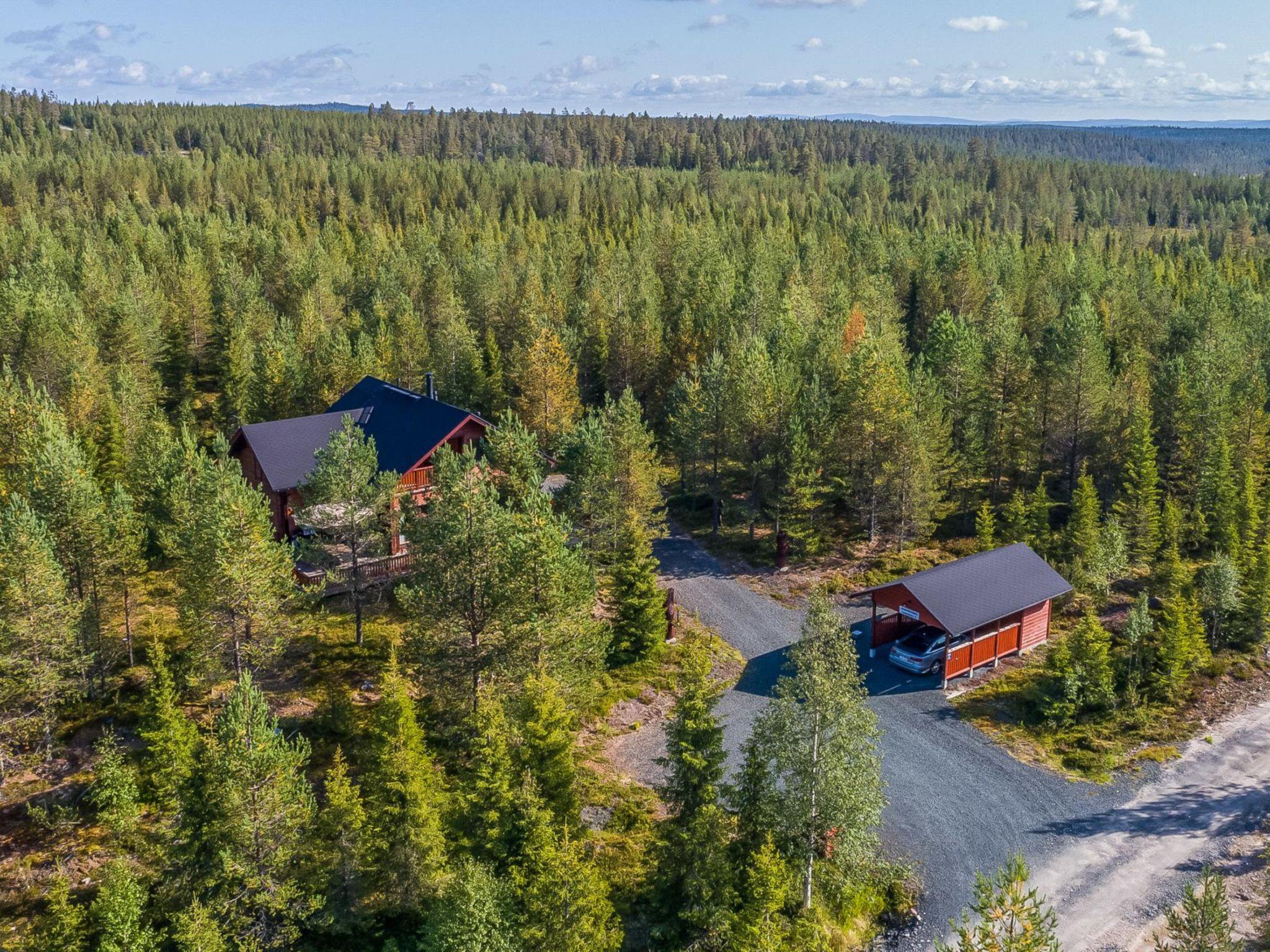 Foto 36 - Casa con 4 camere da letto a Kuusamo con sauna e vista sulle montagne