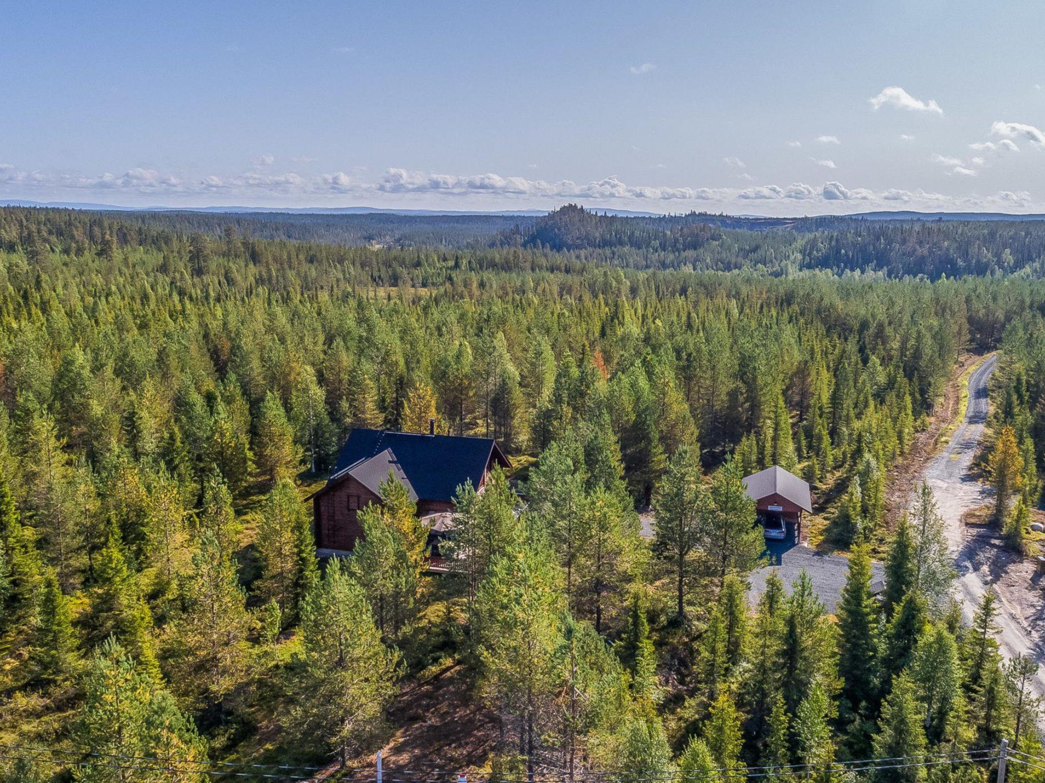 Foto 35 - Casa con 4 camere da letto a Kuusamo con sauna e vista sulle montagne
