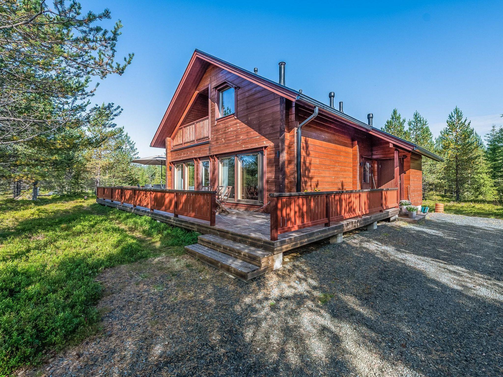 Foto 5 - Casa de 4 habitaciones en Kuusamo con sauna y vistas a la montaña