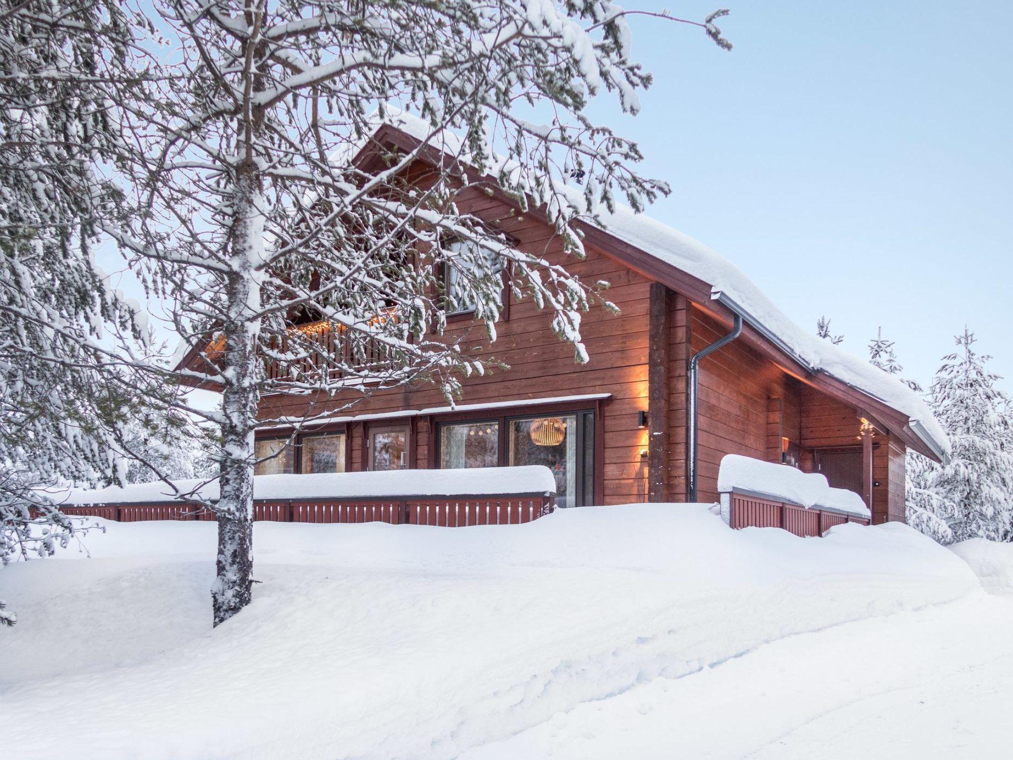 Foto 6 - Haus mit 4 Schlafzimmern in Kuusamo mit sauna und blick auf die berge