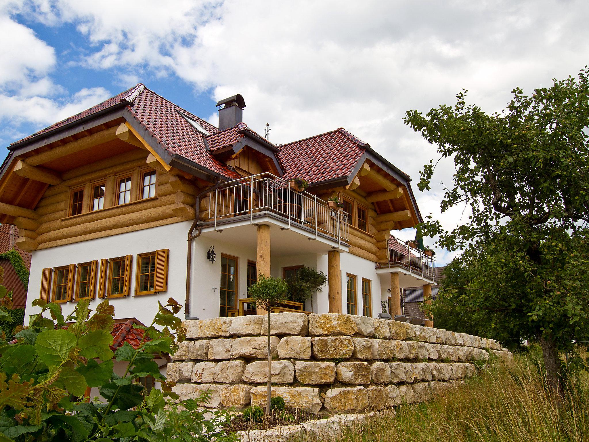 Foto 1 - Apartamento de 2 habitaciones en Großerlach con sauna y vistas a la montaña