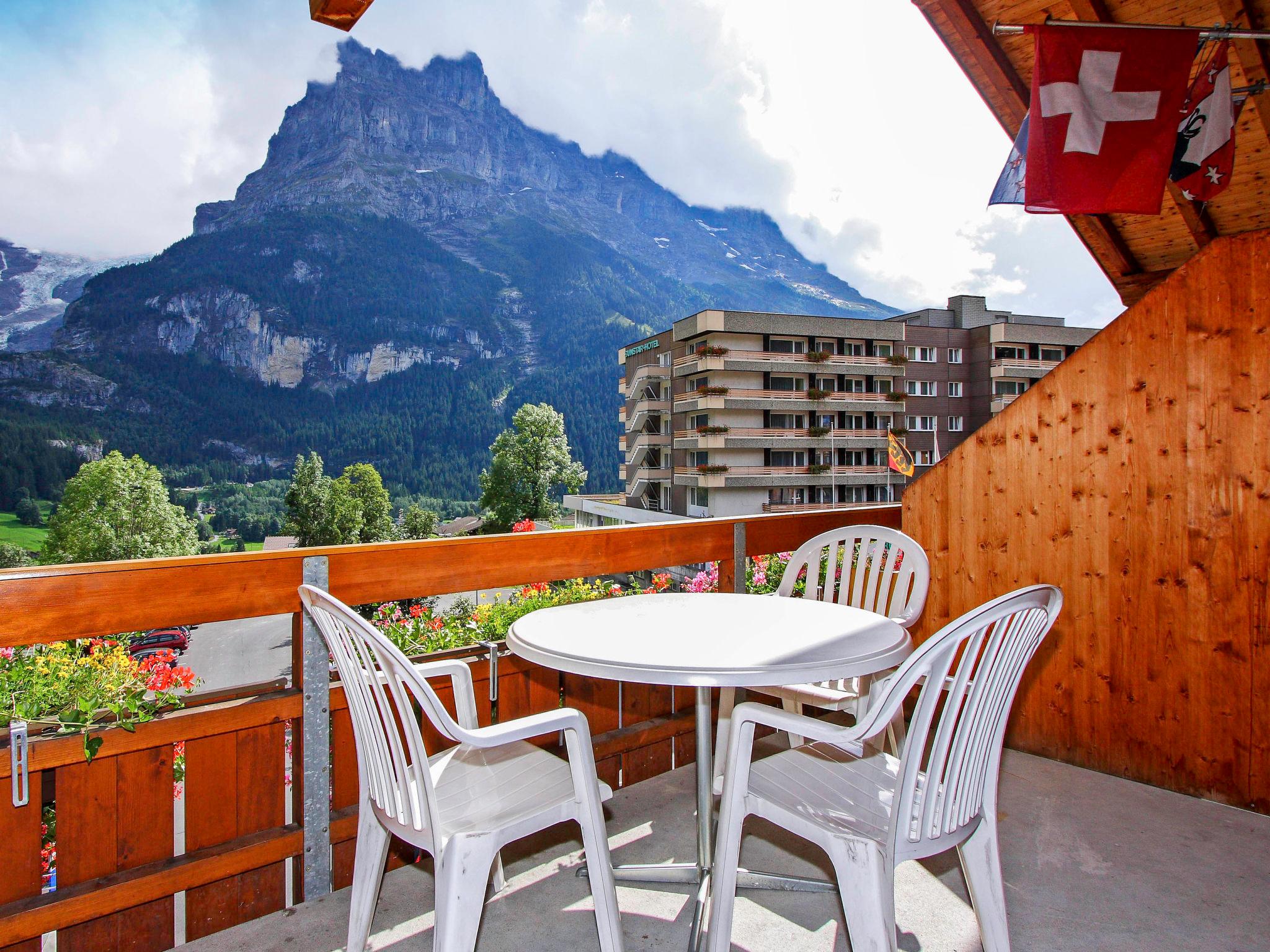 Foto 2 - Apartamento em Grindelwald com vista para a montanha