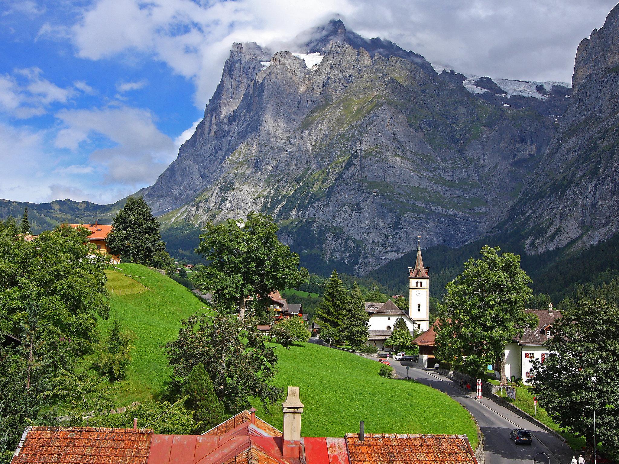 Photo 19 - Appartement en Grindelwald avec jardin