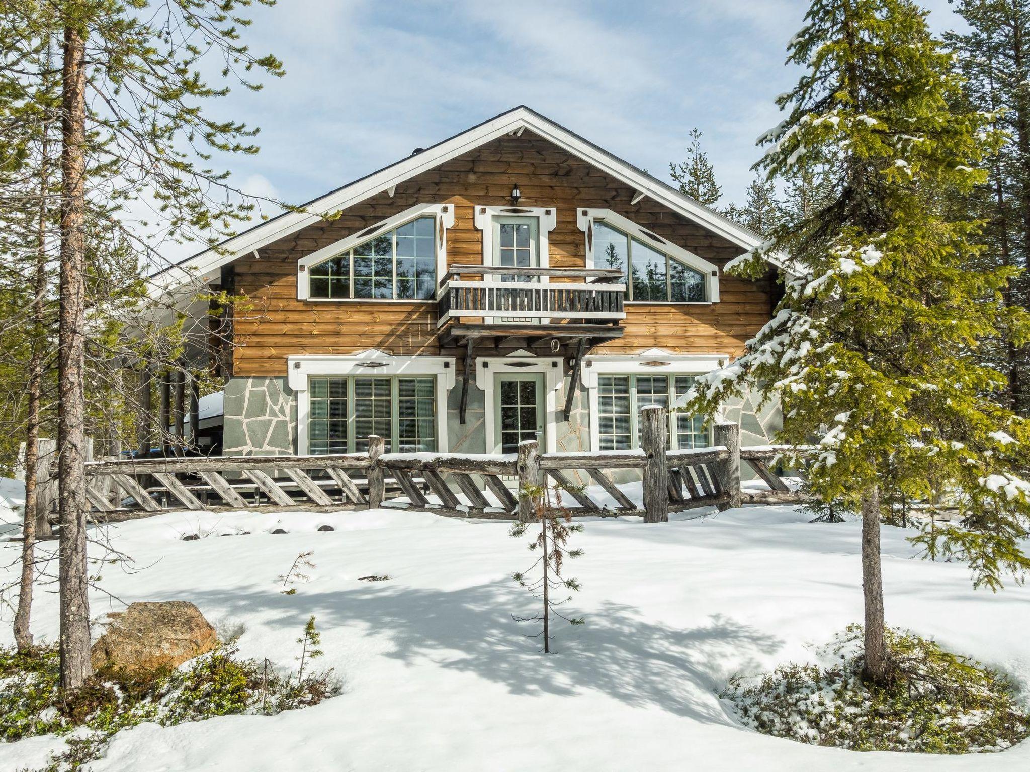 Foto 1 - Casa de 5 habitaciones en Kittilä con sauna y vistas a la montaña