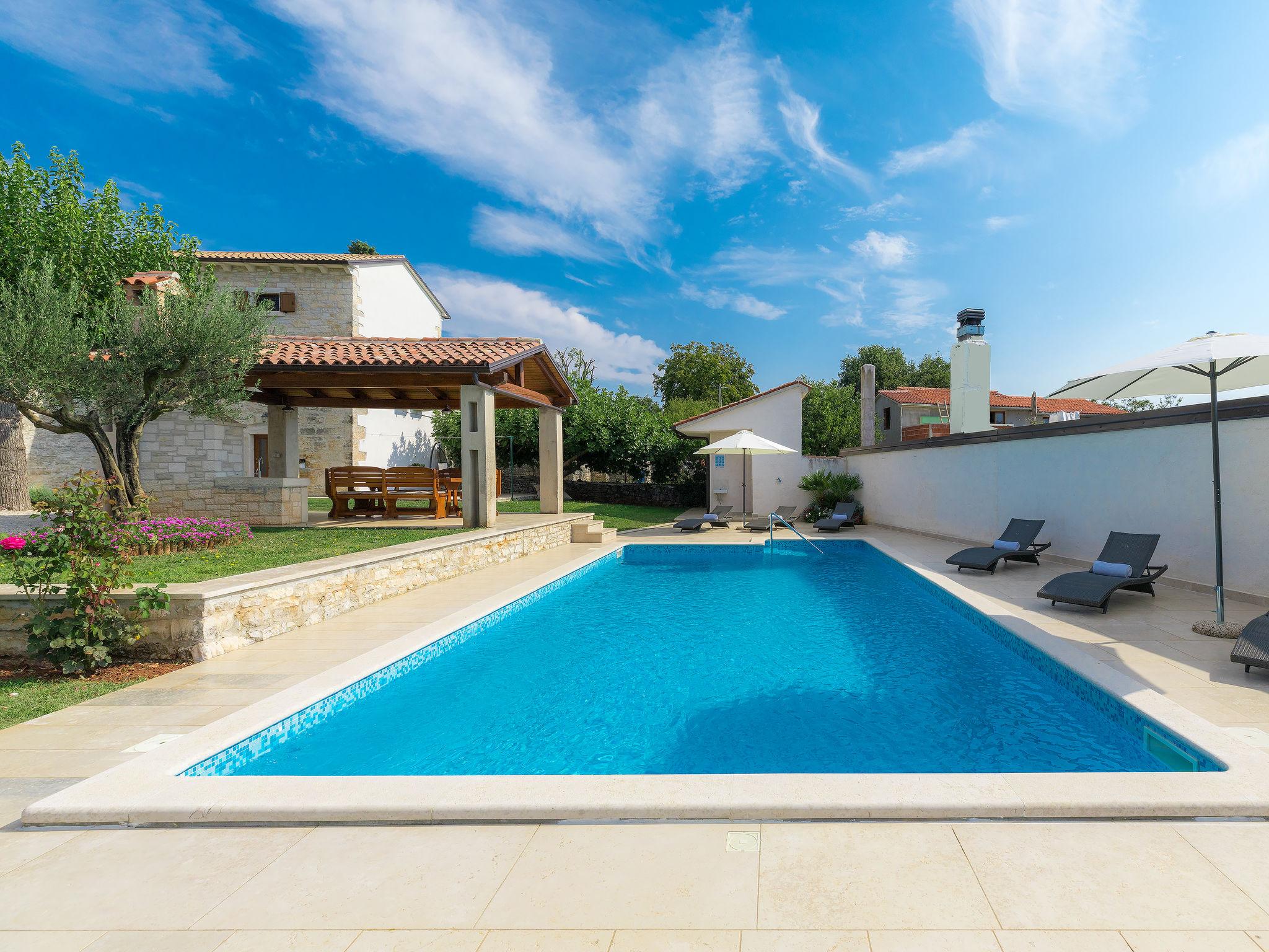 Photo 37 - Maison de 3 chambres à Žminj avec piscine privée et vues à la mer