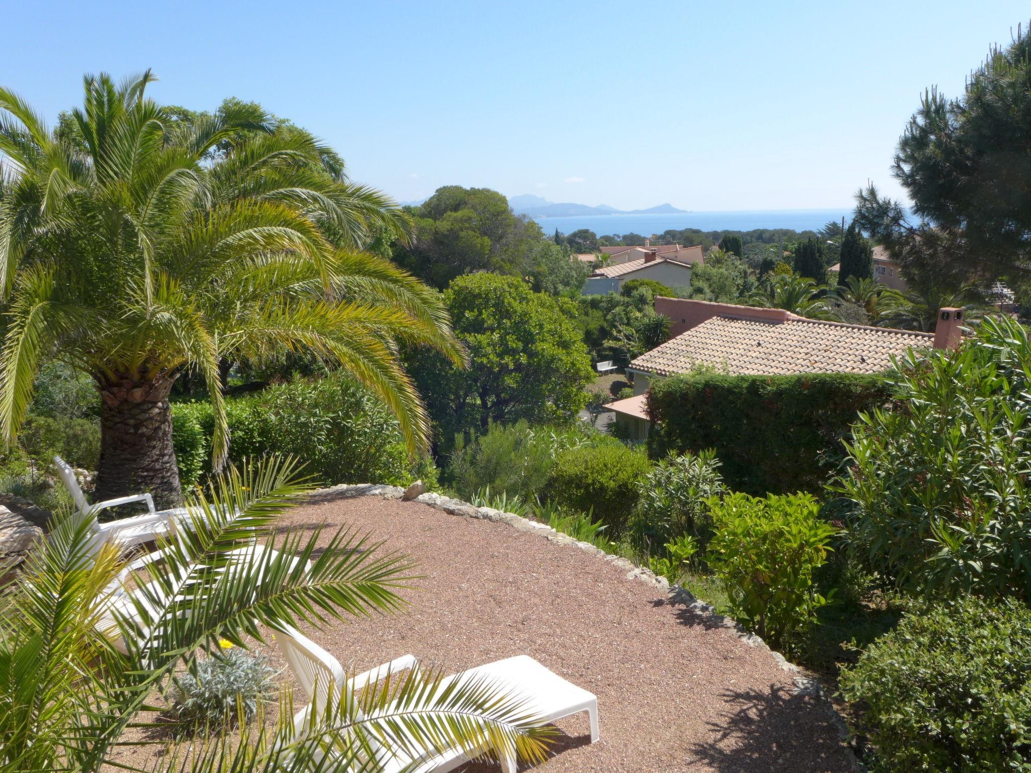 Foto 25 - Casa de 4 quartos em Fréjus com piscina privada e vistas do mar