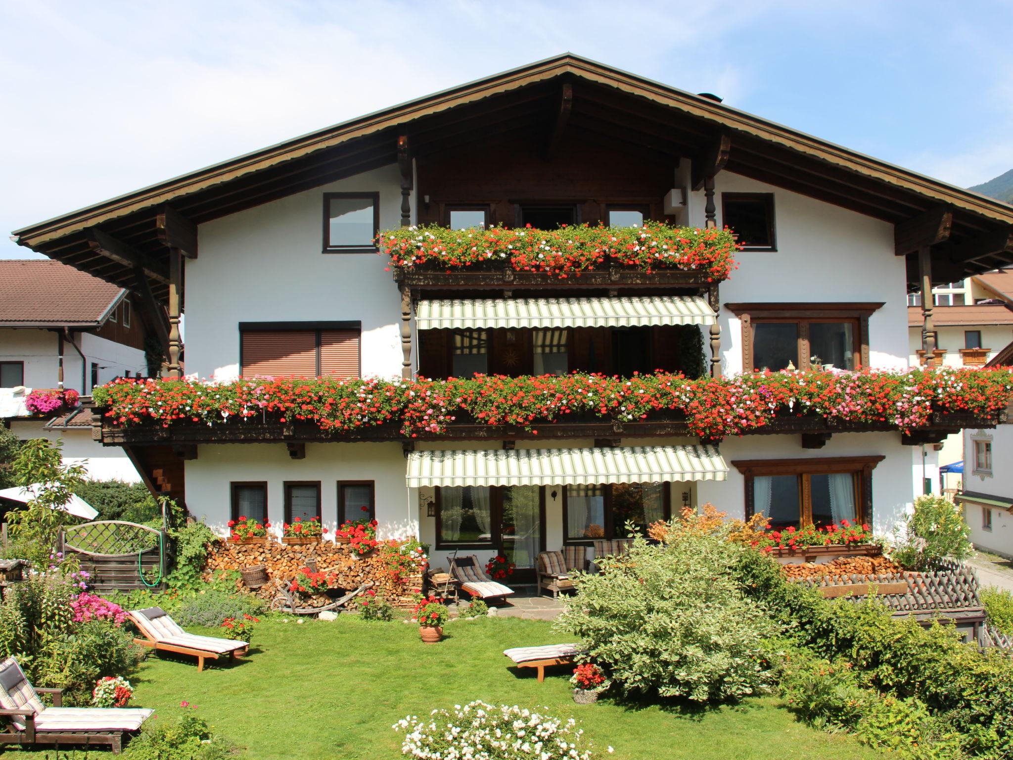 Foto 1 - Appartamento con 1 camera da letto a Aschau im Zillertal con giardino e vista sulle montagne