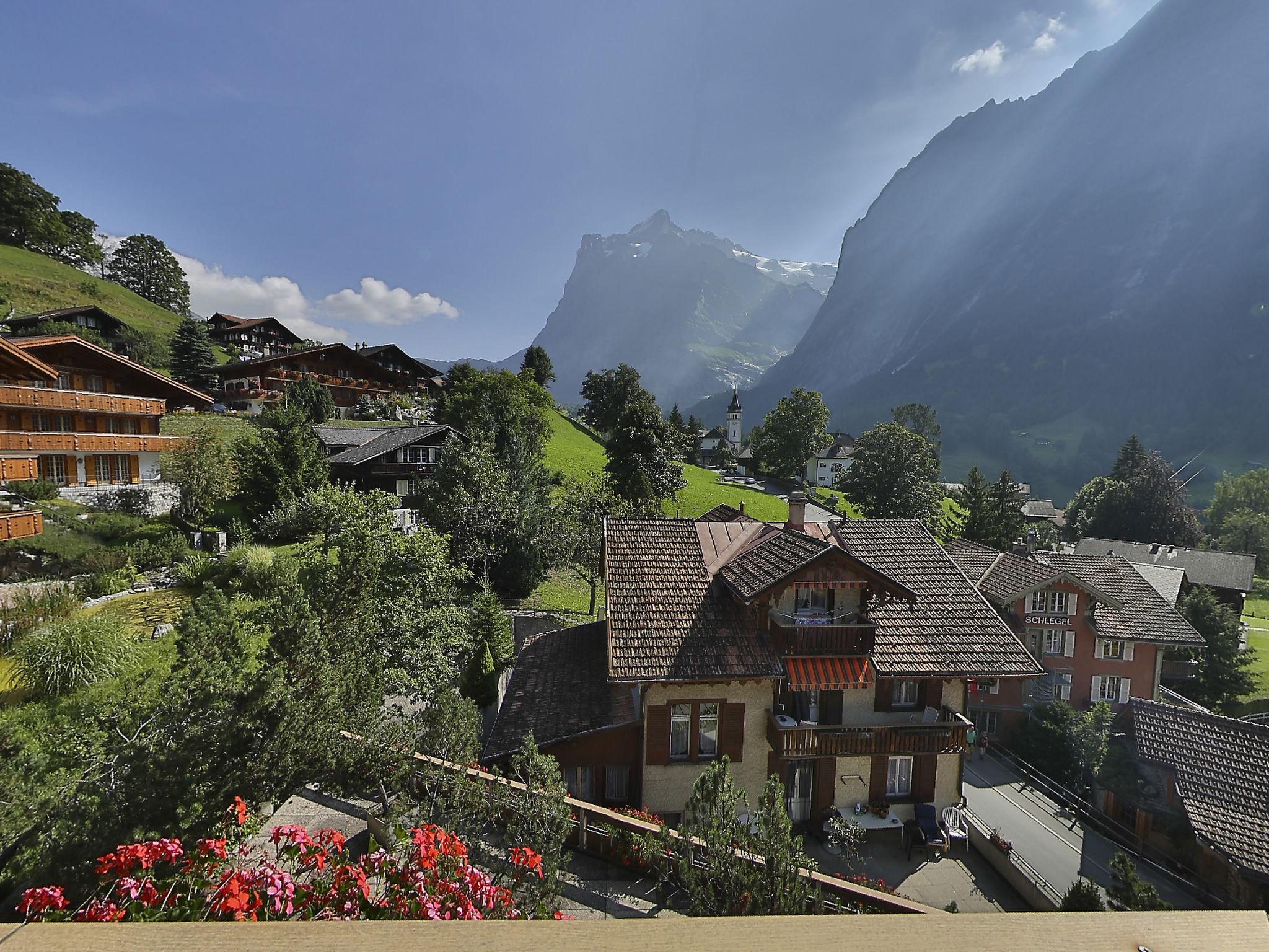 Foto 3 - Appartamento con 1 camera da letto a Grindelwald con vista sulle montagne