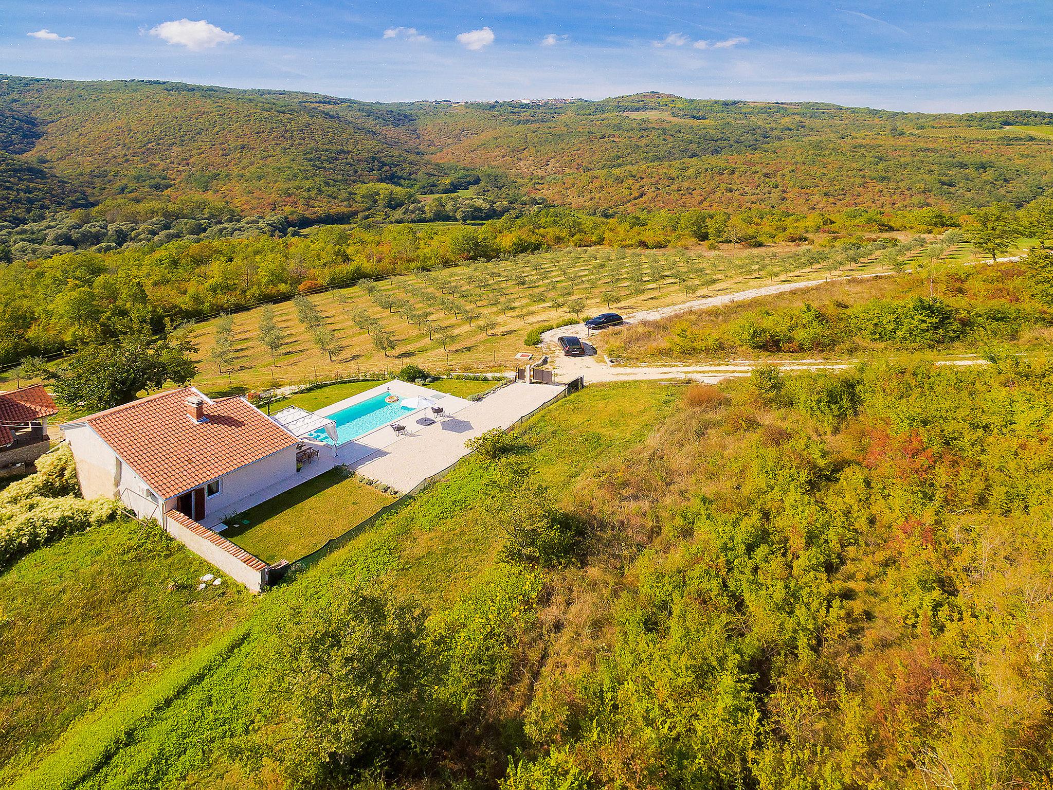 Foto 24 - Casa de 2 habitaciones en Motovun con piscina privada y jardín