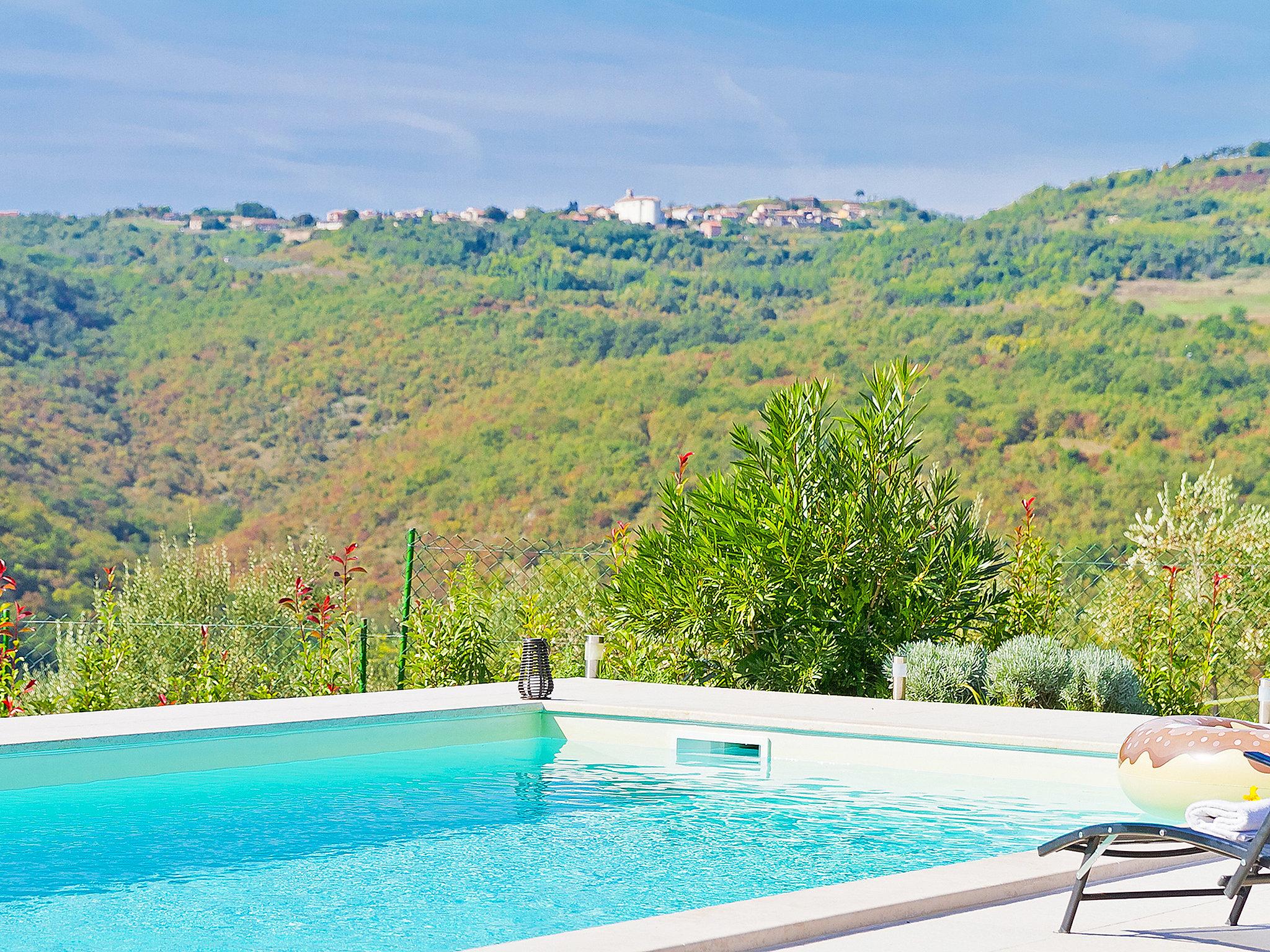 Foto 27 - Casa con 2 camere da letto a Motovun con piscina privata e giardino