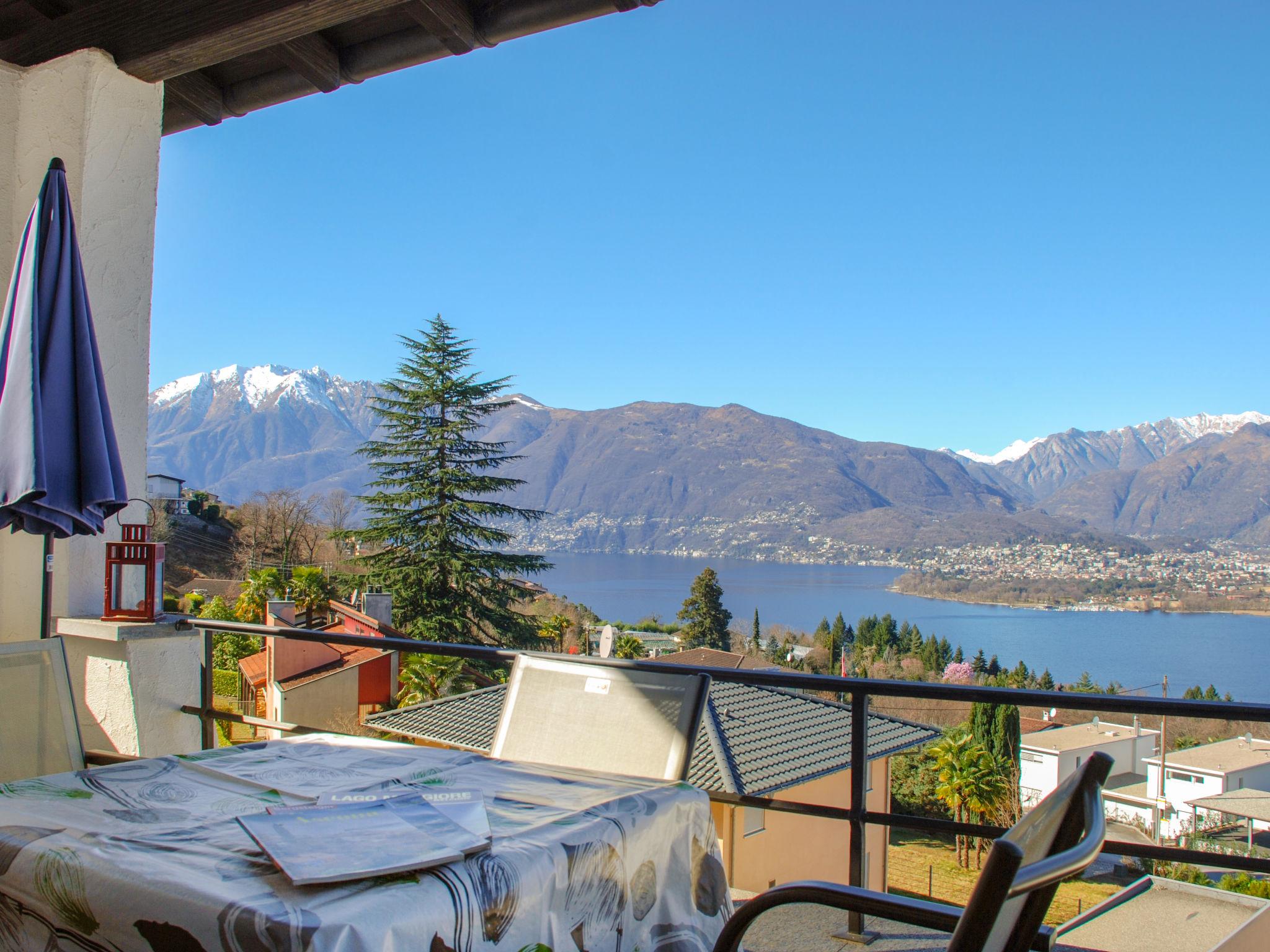 Foto 8 - Appartamento a Gambarogno con piscina e terrazza