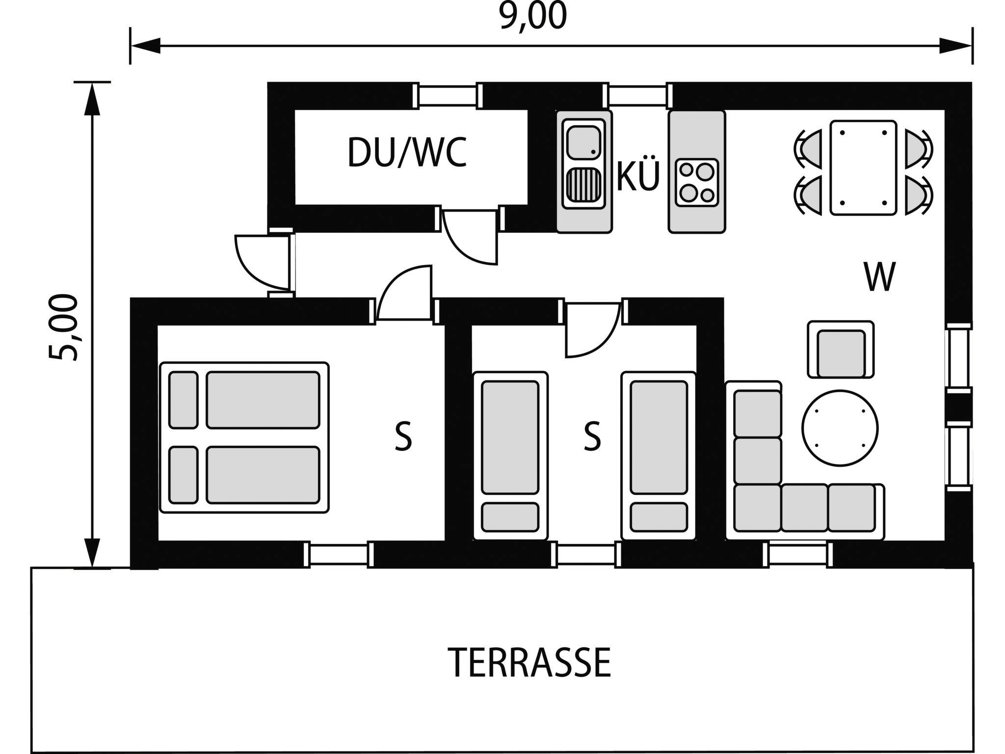 Photo 14 - 2 bedroom House in Balestrand with garden and terrace