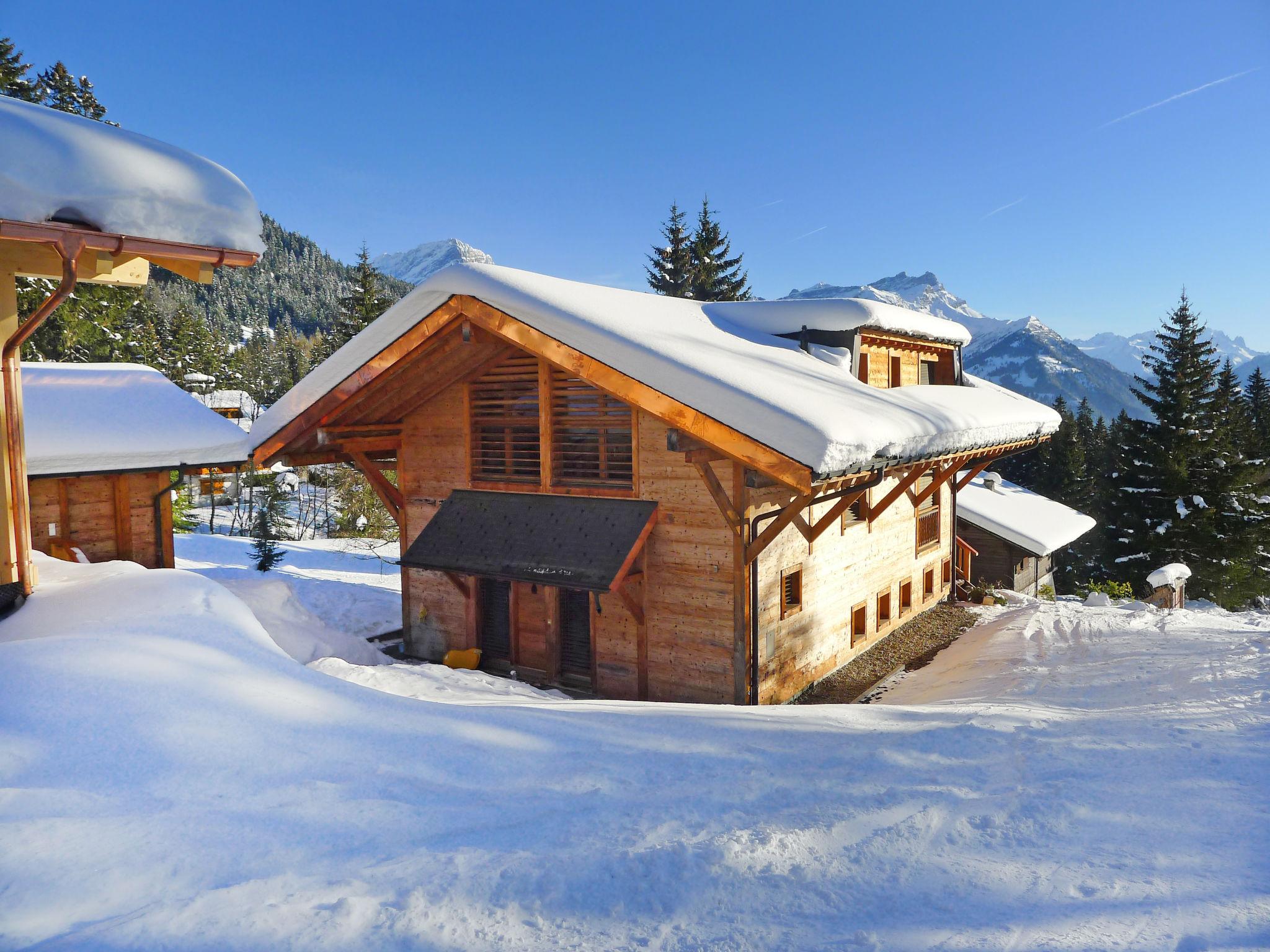 Foto 41 - Haus mit 4 Schlafzimmern in Ollon mit garten und blick auf die berge