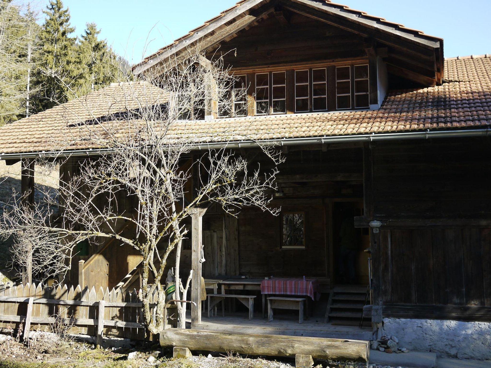 Foto 4 - Apartamento de 2 quartos em Oberwil im Simmental com jardim e vista para a montanha