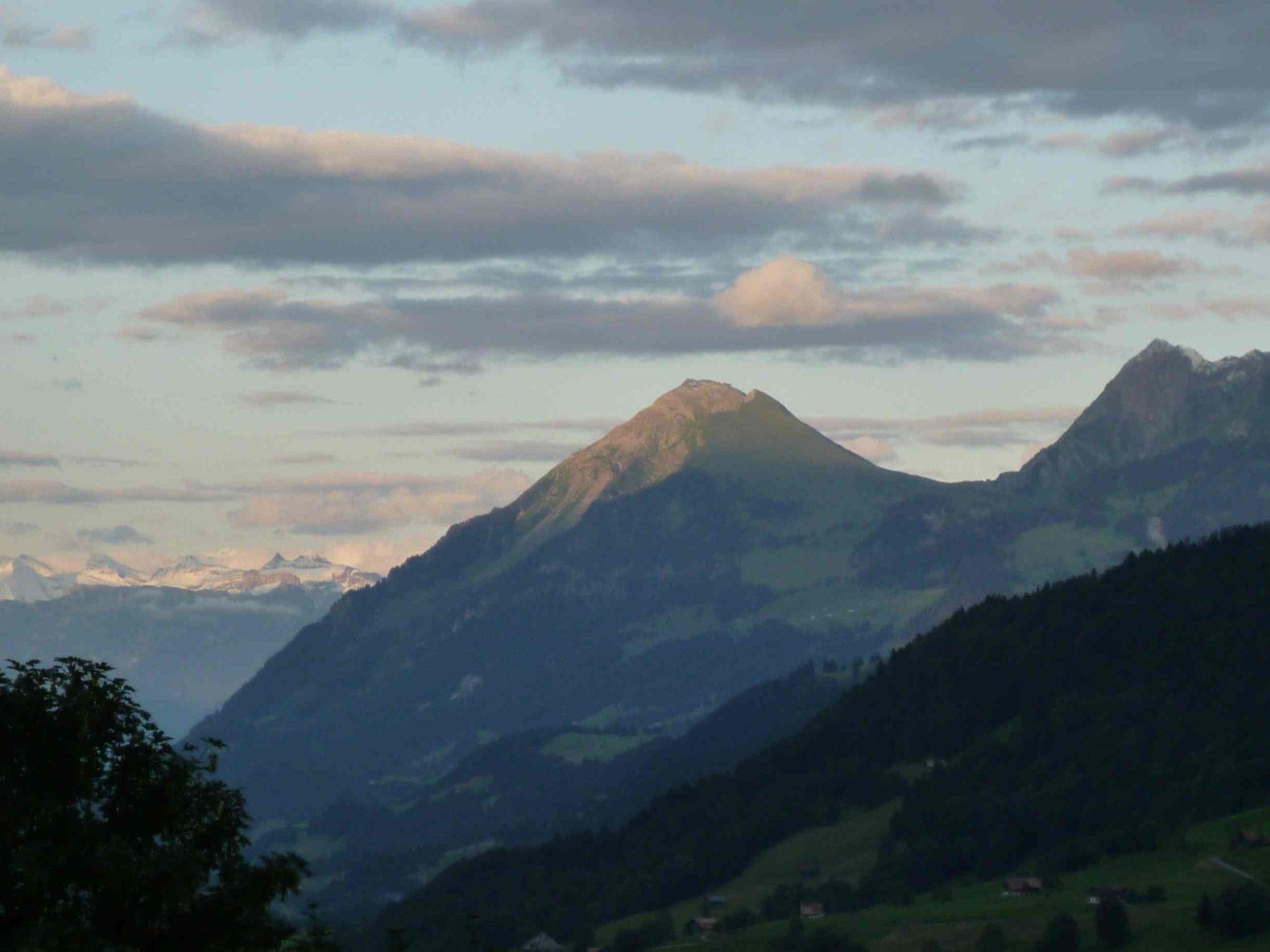 Foto 8 - Apartamento de 2 habitaciones en Oberwil im Simmental con jardín y vistas a la montaña