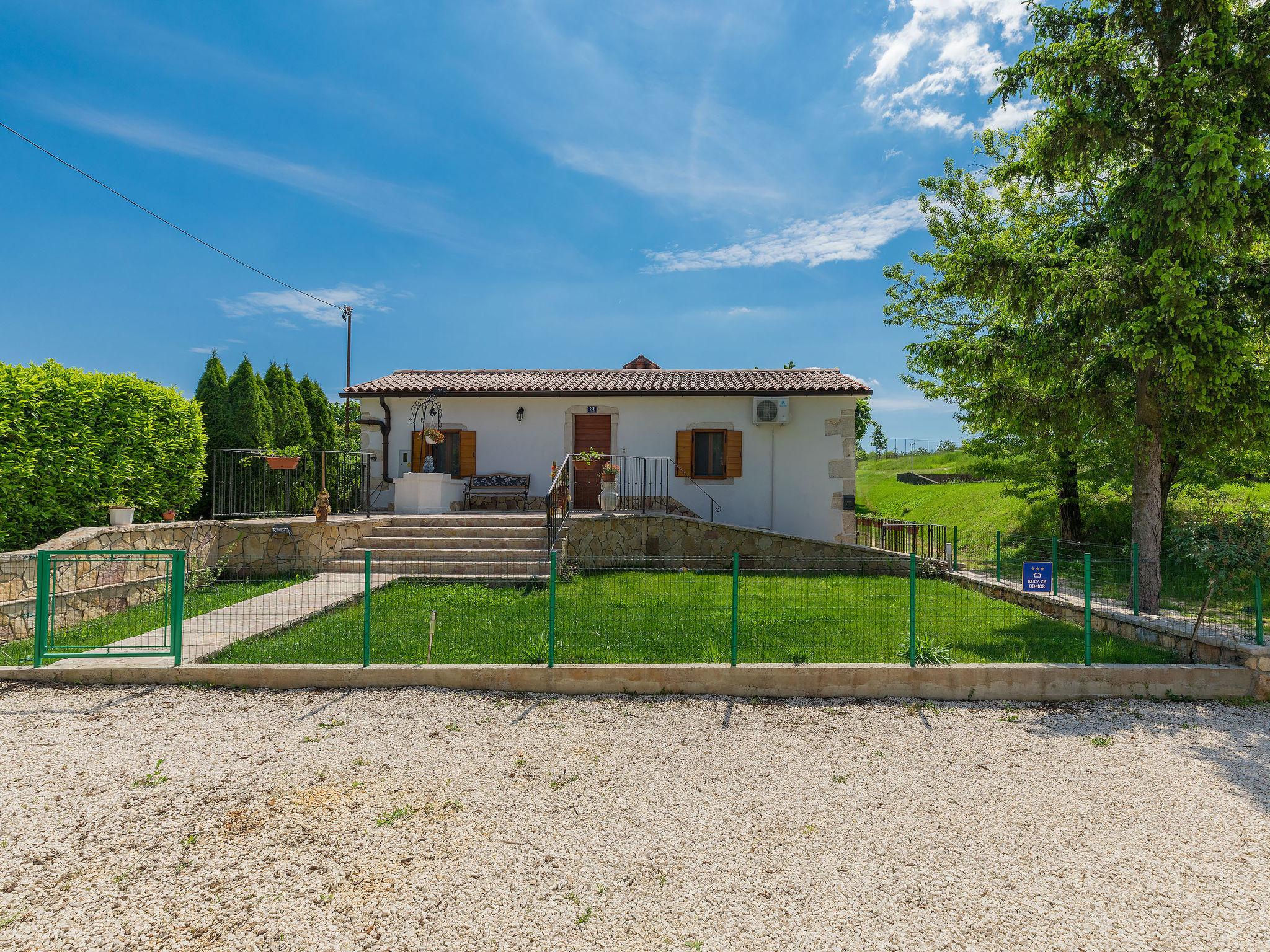 Foto 30 - Casa con 2 camere da letto a Pićan con piscina privata e giardino