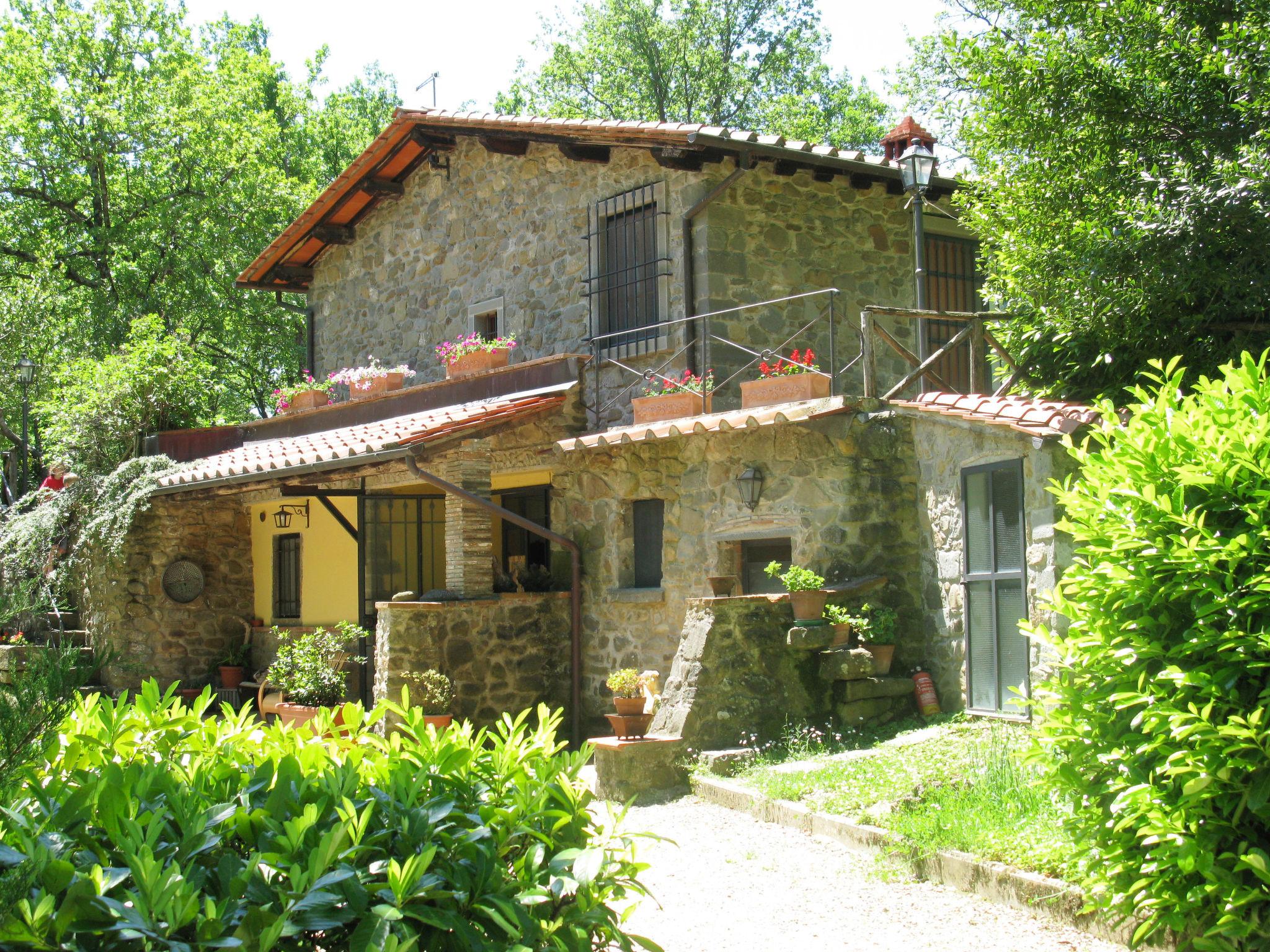 Foto 1 - Apartamento de 2 habitaciones en Loro Ciuffenna con piscina y jardín
