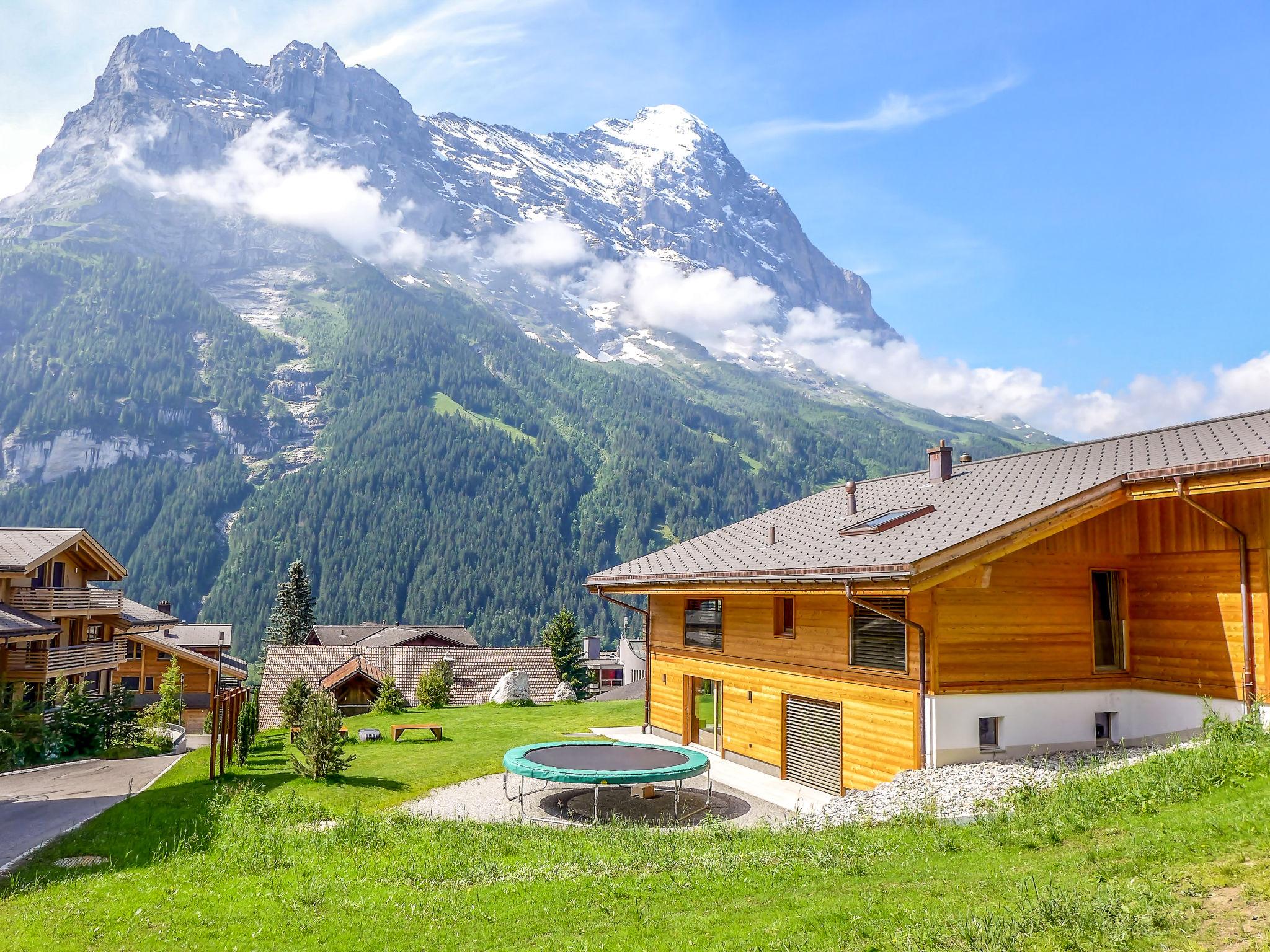 Foto 5 - Appartamento con 3 camere da letto a Grindelwald con vista sulle montagne