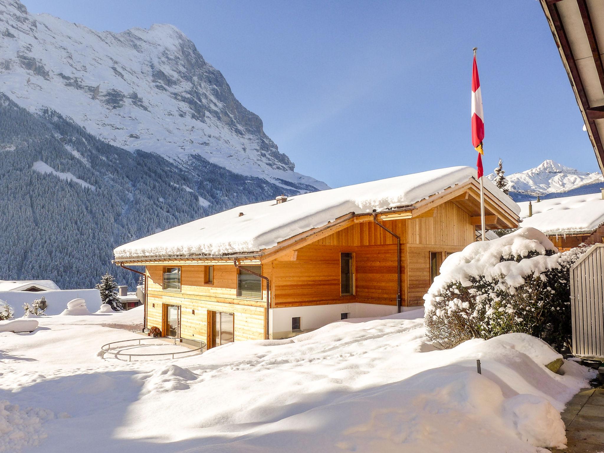 Foto 30 - Appartamento con 3 camere da letto a Grindelwald con vista sulle montagne