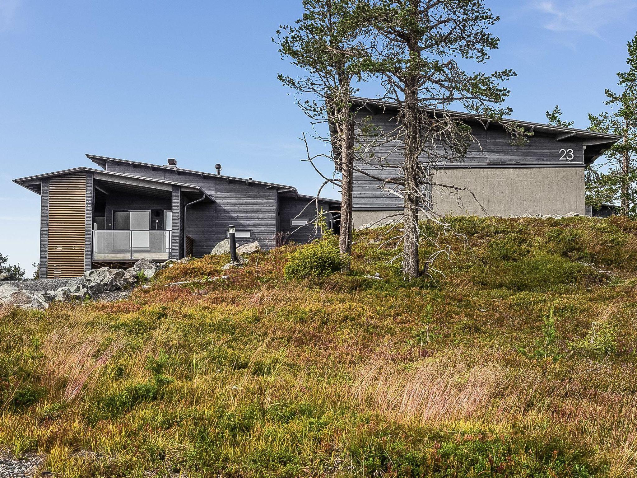Foto 35 - Casa de 4 habitaciones en Kuusamo con sauna y vistas a la montaña