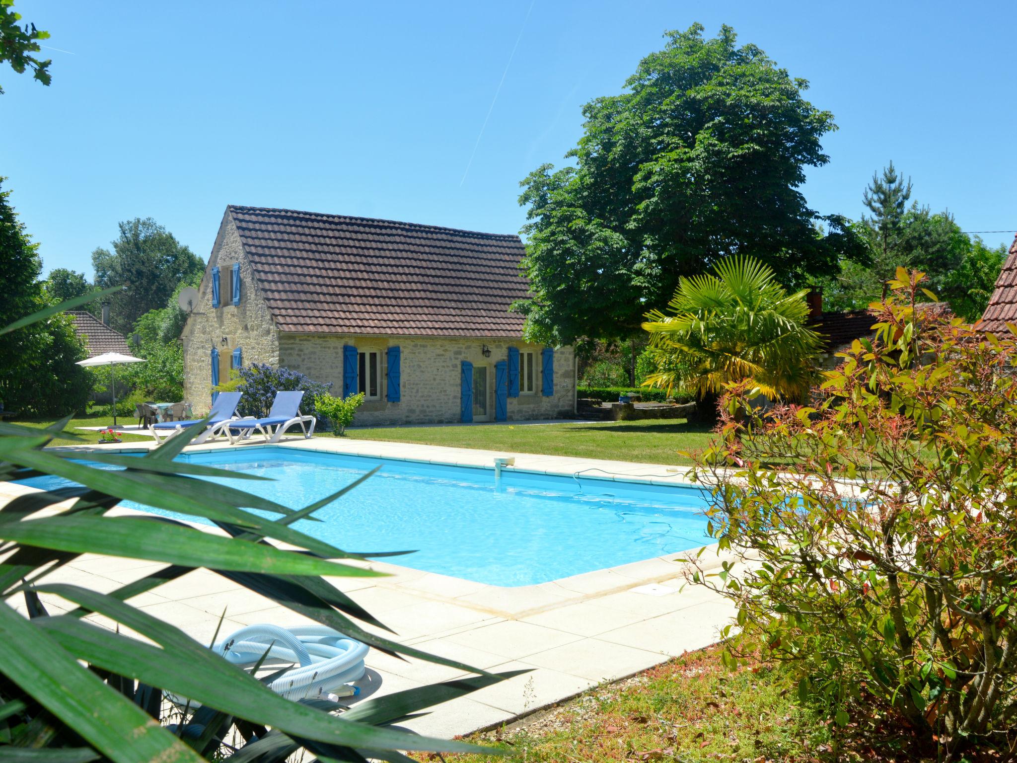 Foto 11 - Casa de 2 quartos em Pontcirq com piscina privada e jardim